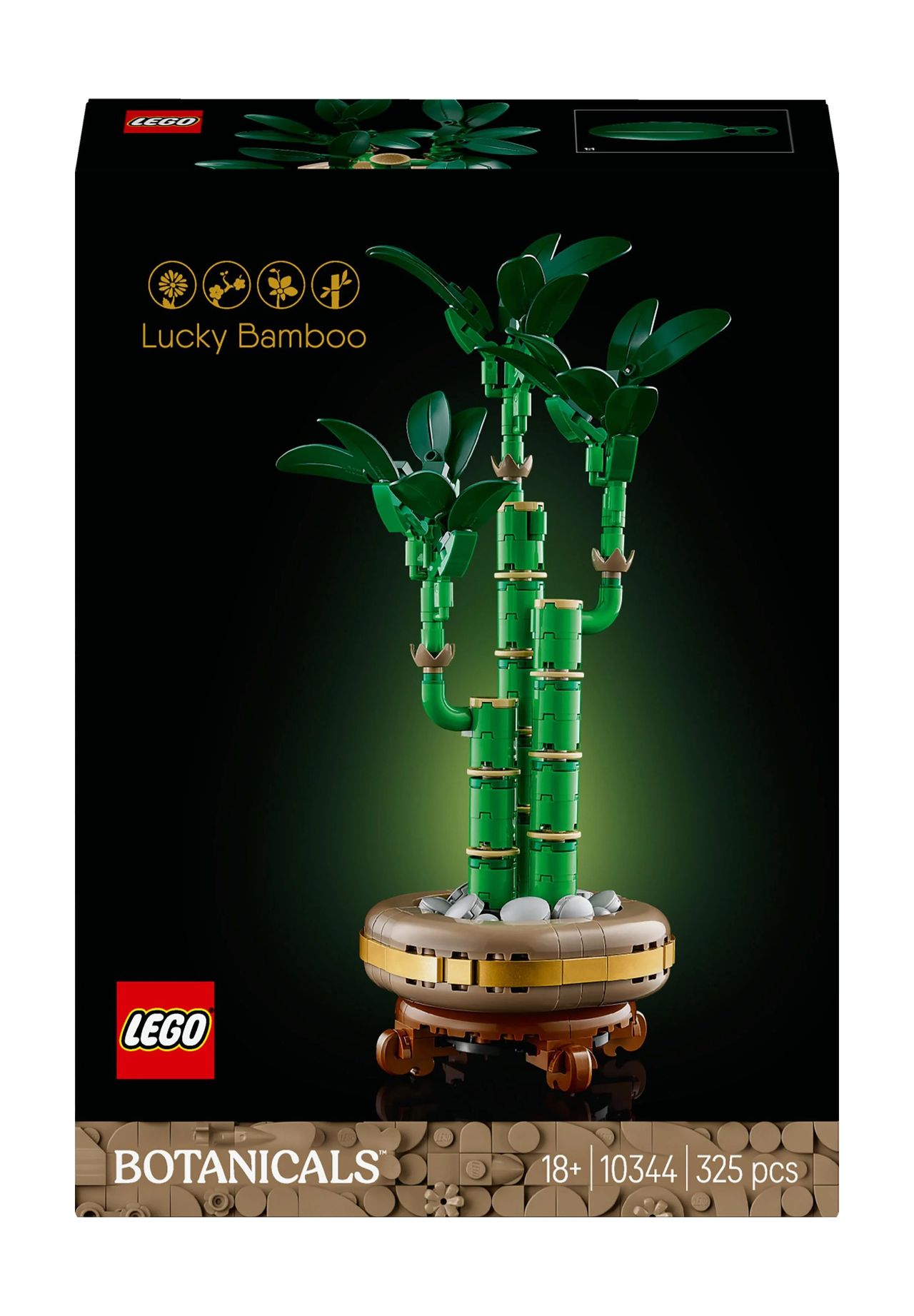 LEGO® Die Botanik-Kollektion - 10344 Botanicals Glücks-Bambus