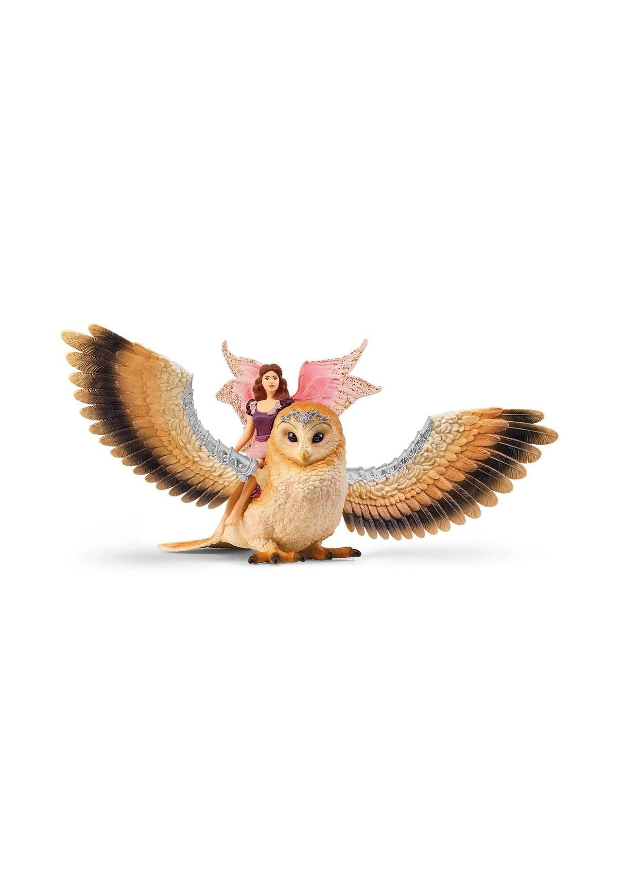 schleich® bayala® - Elfe auf Glitzer-Eule V2 70789