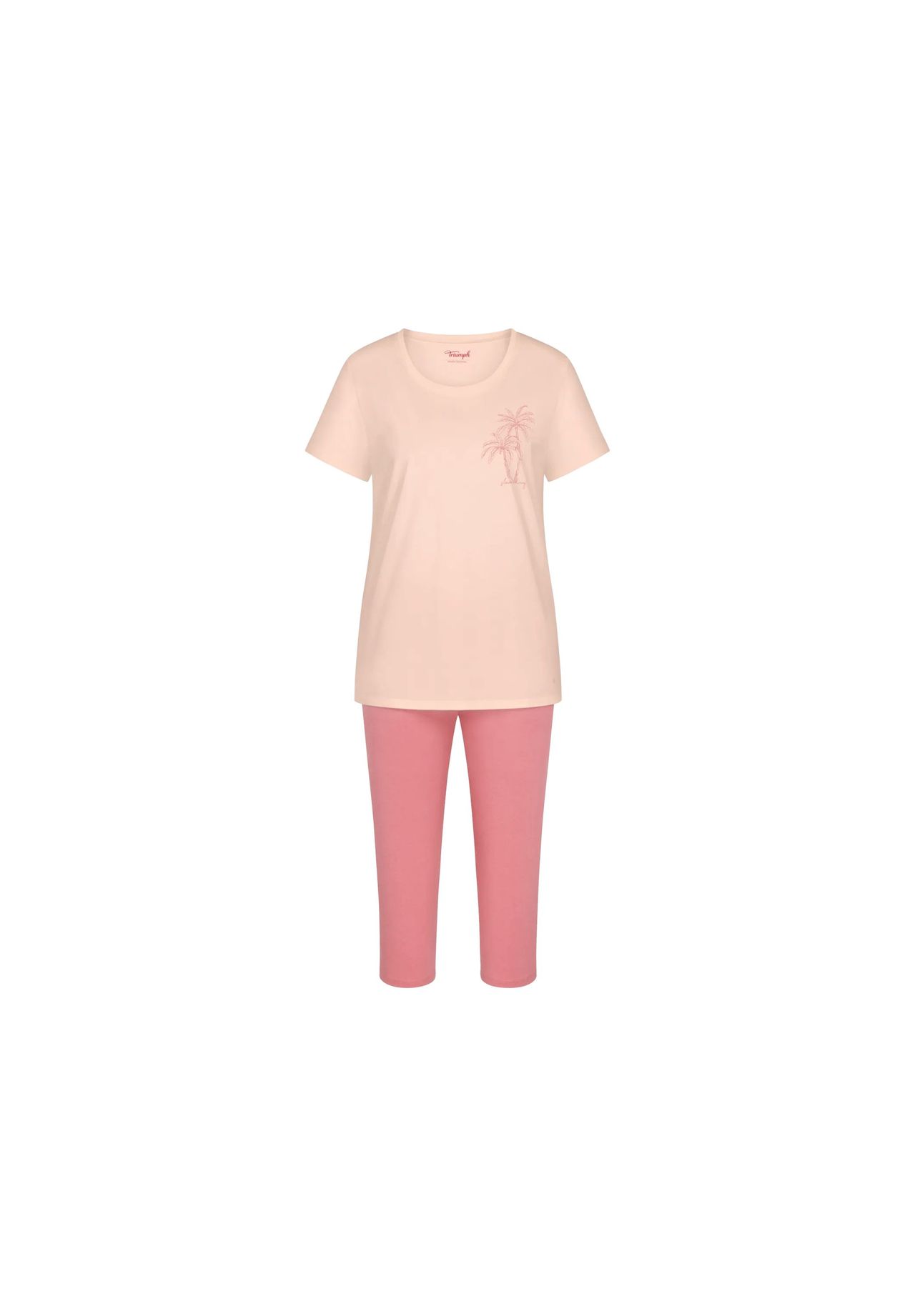 TRIUMPH Bekleidung Capri-Pyjama SETS, für Damen, pink, 48