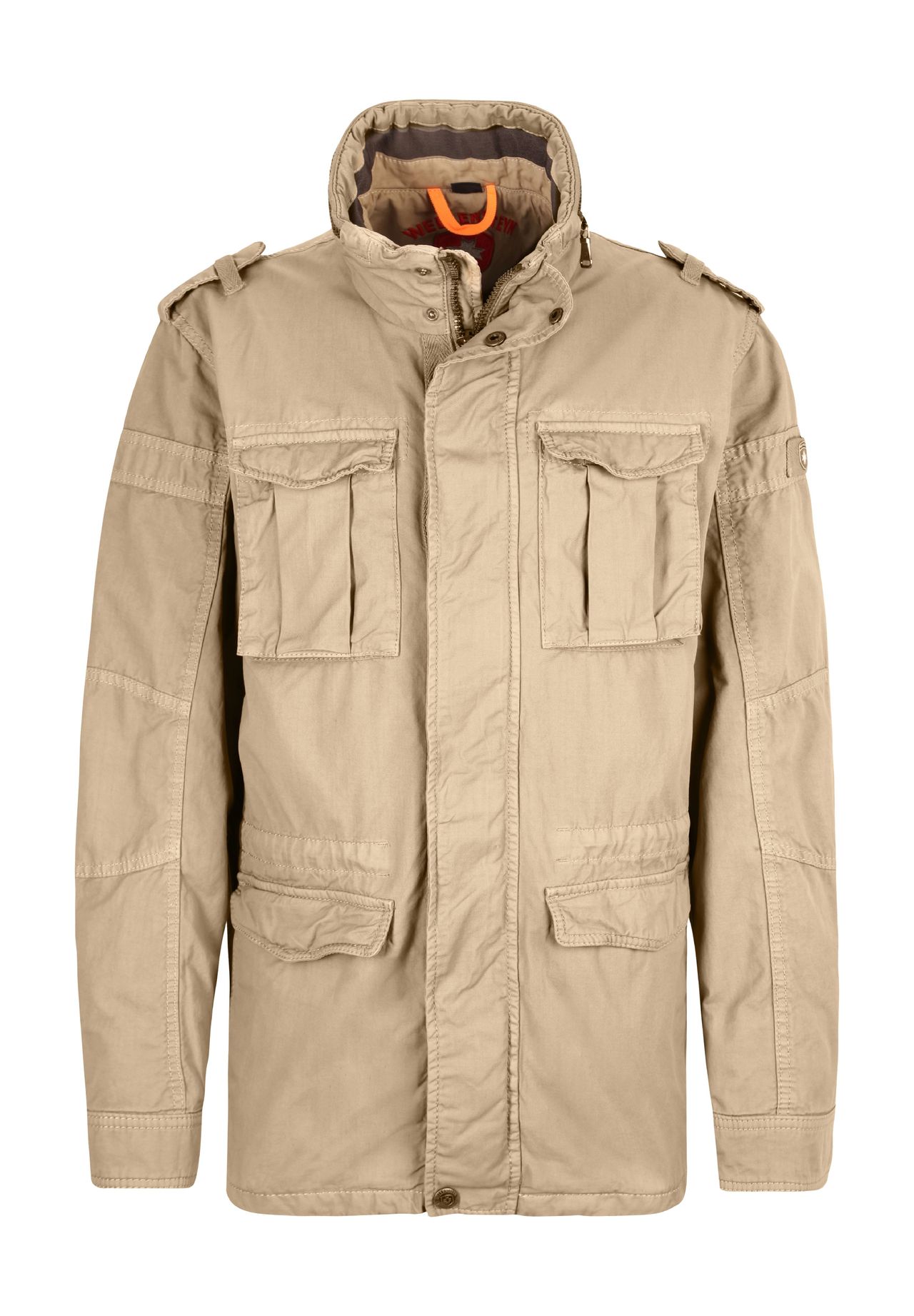 WELLENSTEYN Übergangsjacke 'Colonel', Zweiwegereißverschluss, für Herren, beige, M