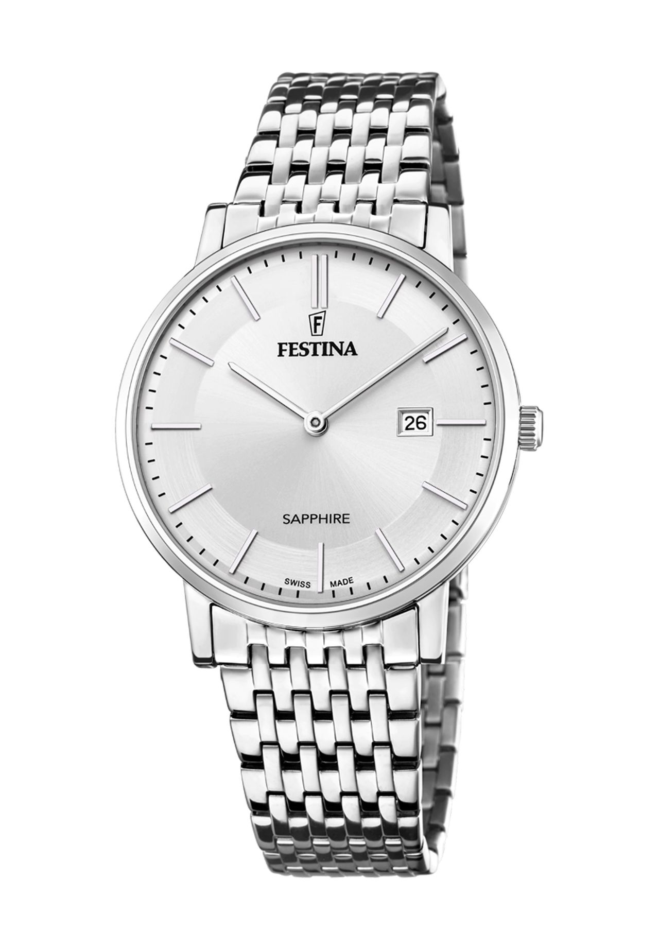 FESTINA Herrenuhr 'F20018/1', SILBER