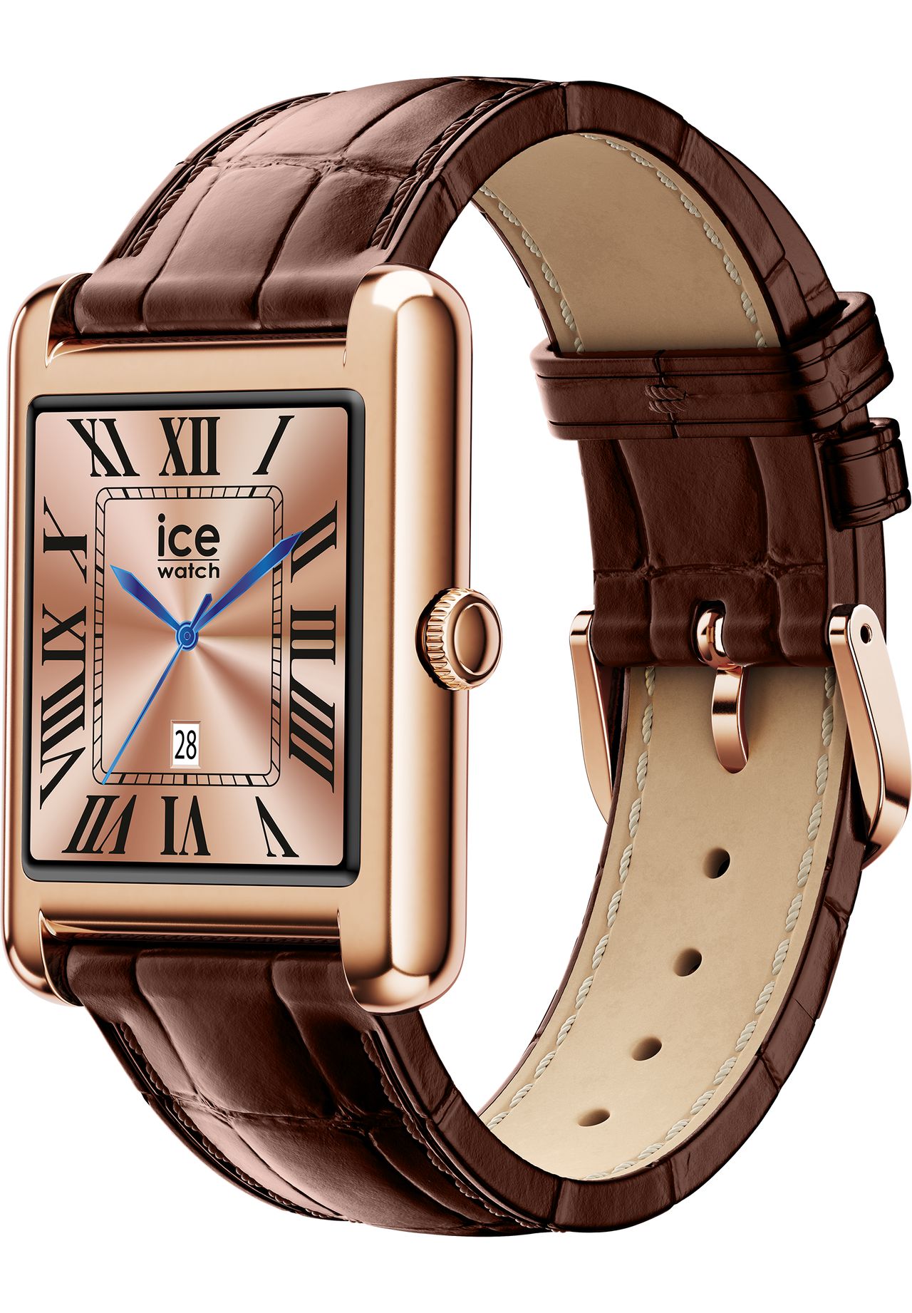 ice watch Damen Smartwatch '025382', CROCOBRAUN/ROSE, 99