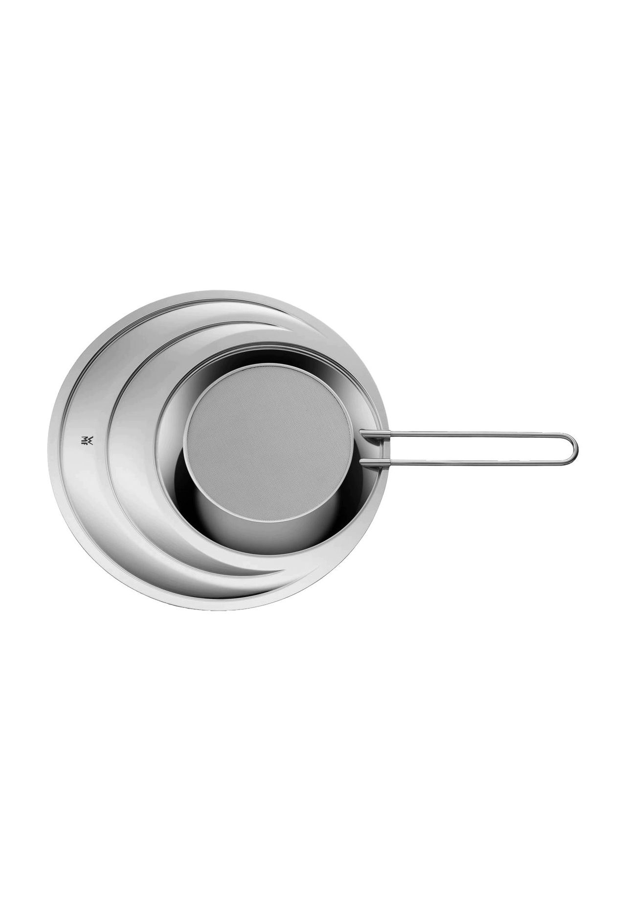 WMF Spritzschutz, silber