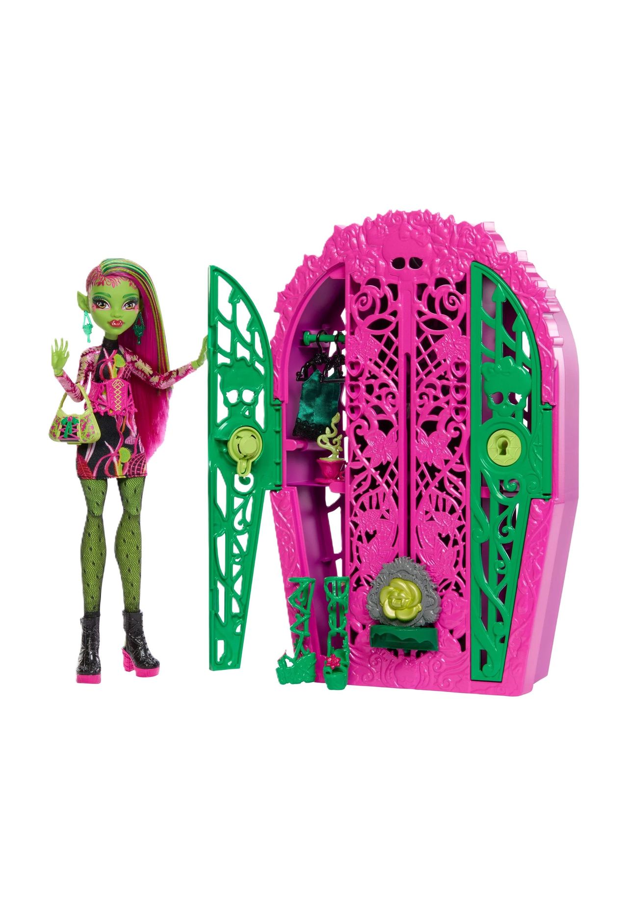 Monster High Skulltimate Secrets Spielset 'Verborgene Schätze', grün