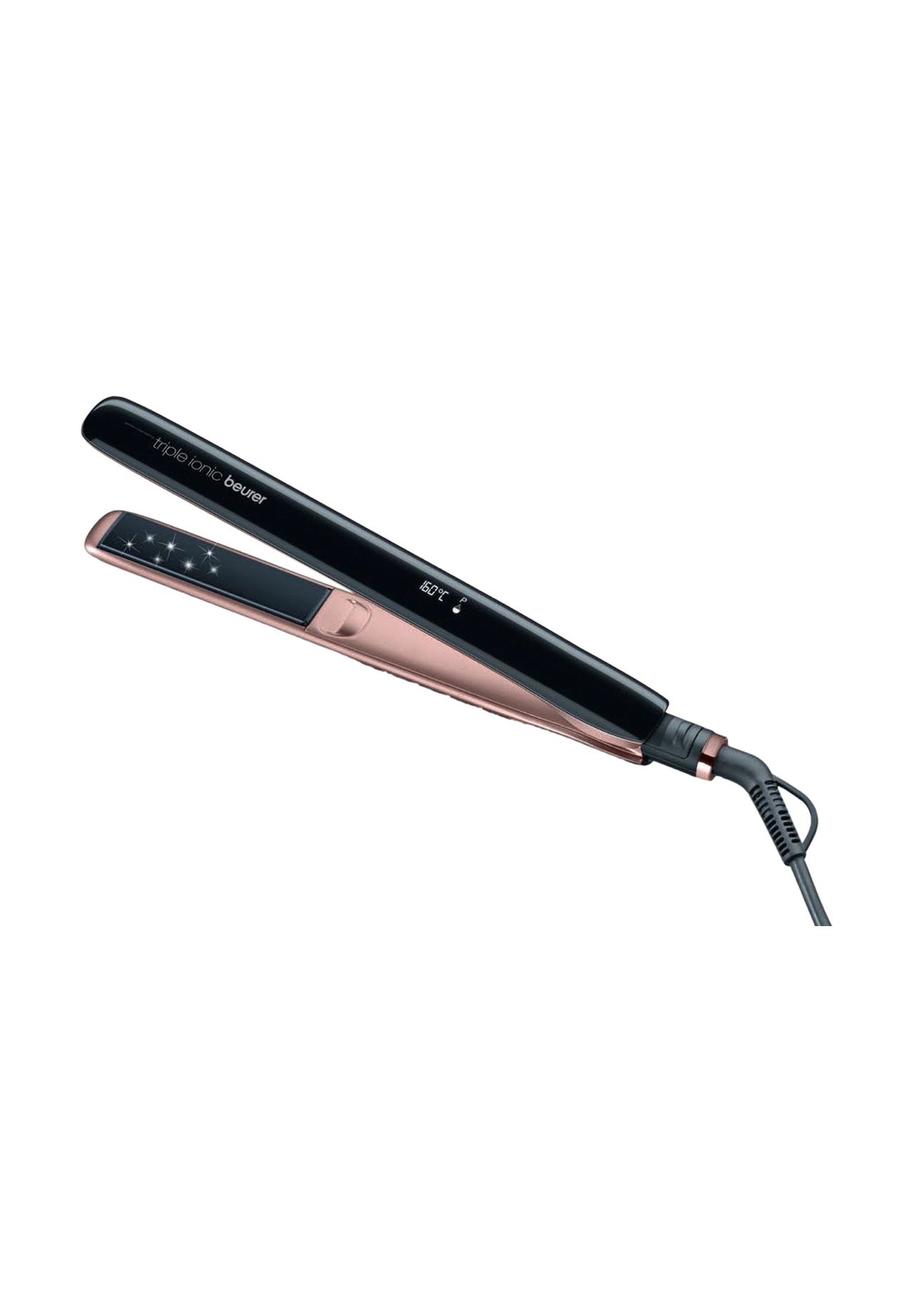 beurer Haarglätter HS 80, Triple Ionic Funktion, schwarz, 99