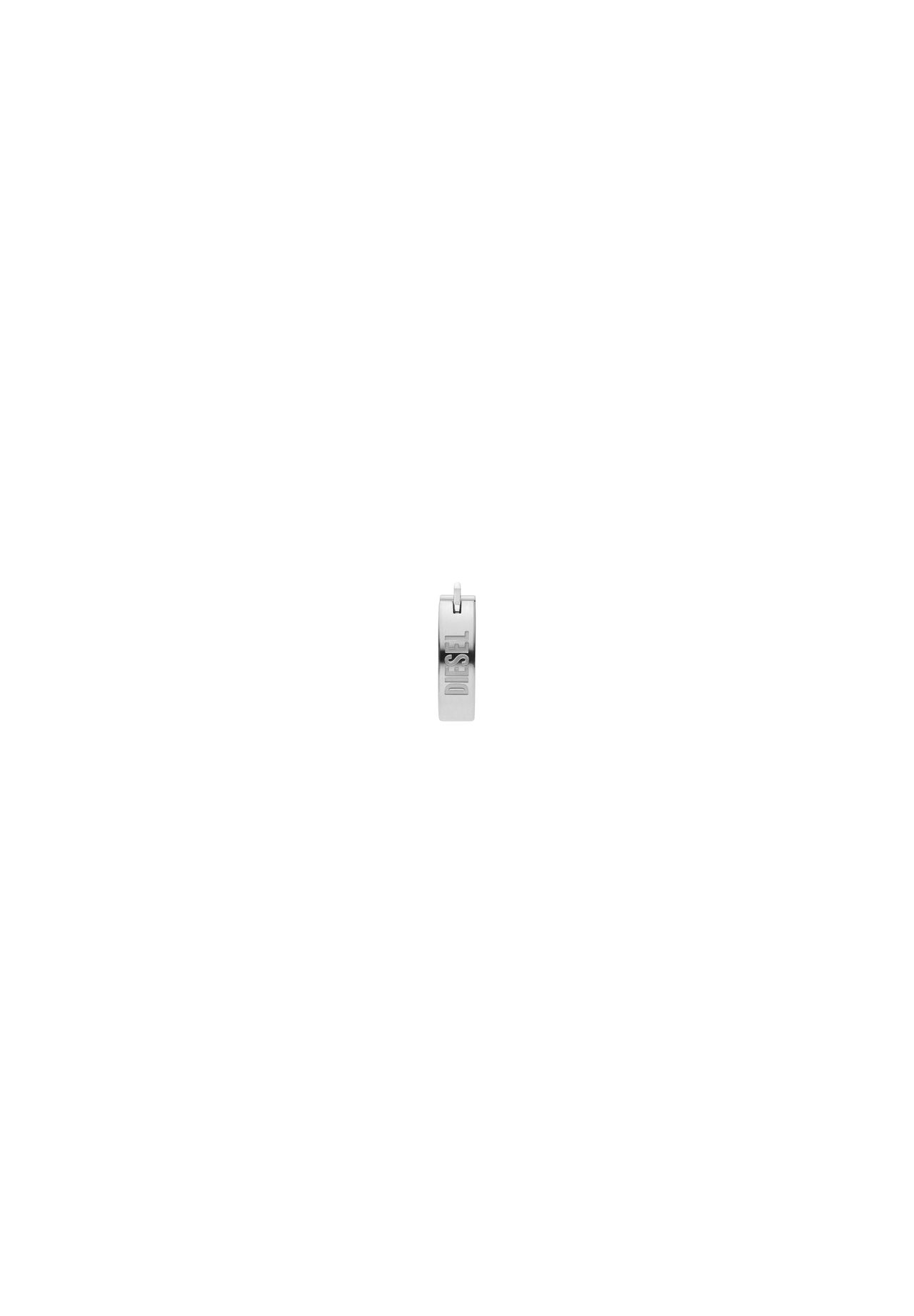 DIESEL® Diesel Creolen-Ohrring für Herren Edelstahl, DX1639040, Silber, 99