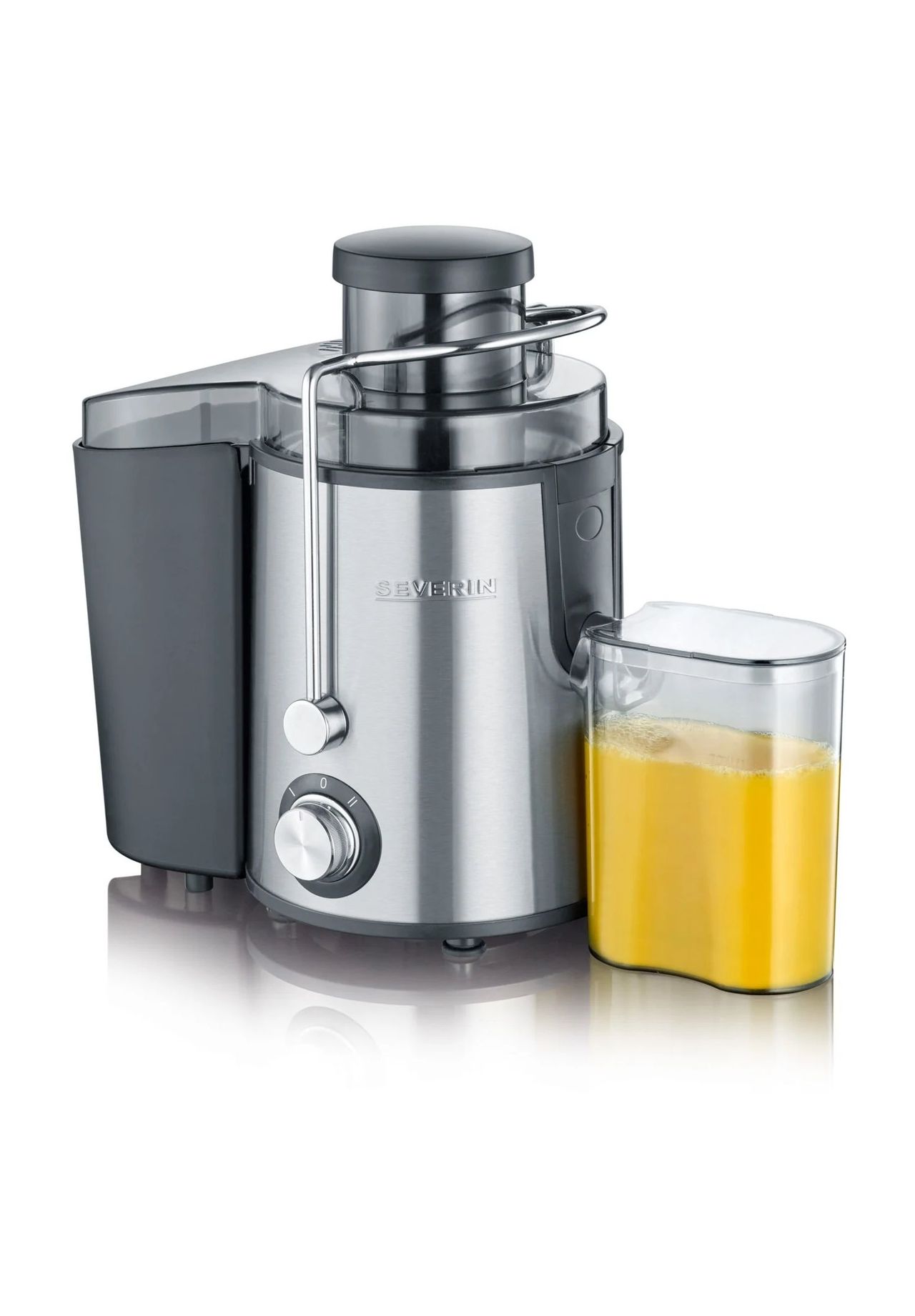 SEVERIN Entsafter 3566, 400 Watt, schwarz|silber, 99