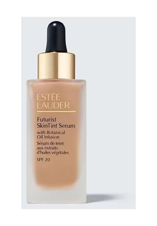 ESTĒE LAUDER Futurist Skintint Botanical Oil Infusion Serum, Gesichts Make-up, foundation, Fluid, braun (5N2 AMBER HONEY), mattierend|strahlend|natürlich, Deckkraft: Leicht, dermatologisch getestet|augenärztlich getestet|wasserfest, braun, 30