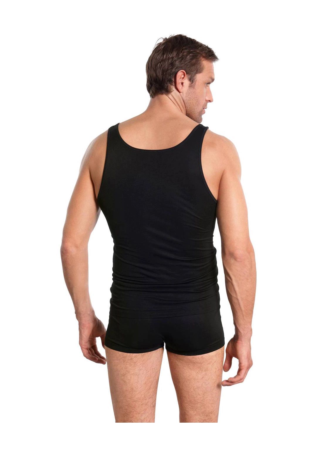 mey Unterhemd 'Software', uni, für Herren, schwarz, 6