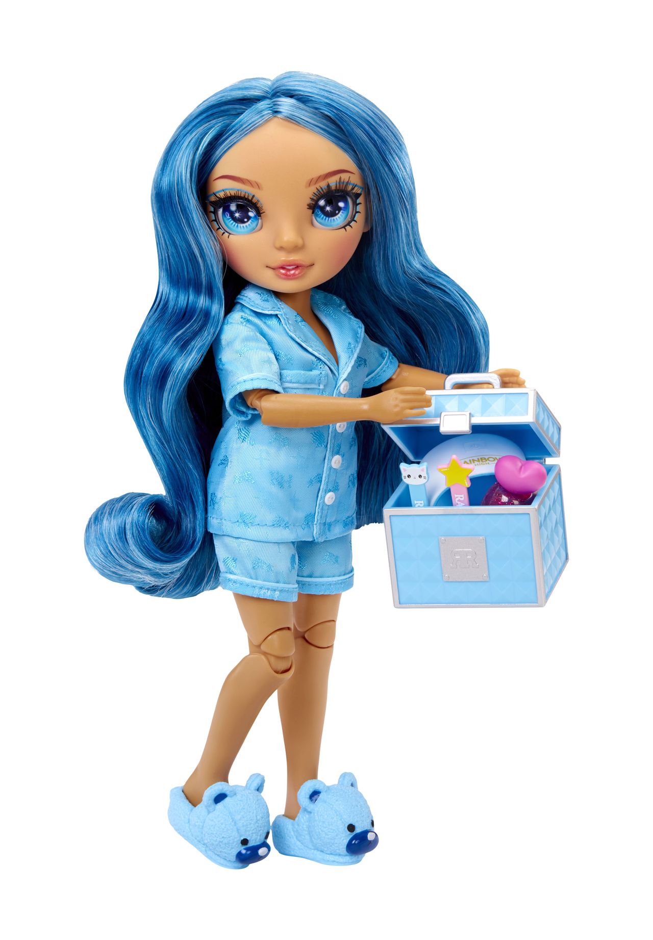 RAINBOW HIGH™ Junior High PJ Party Fashion Doll 'Skyler Bradshaw', blau