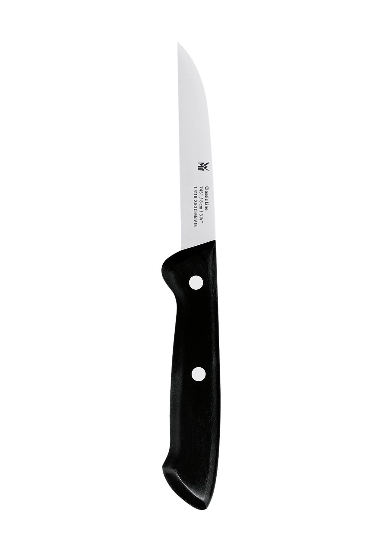 WMF Gemüsemesser 'Classic Line', 8 cm, schwarz