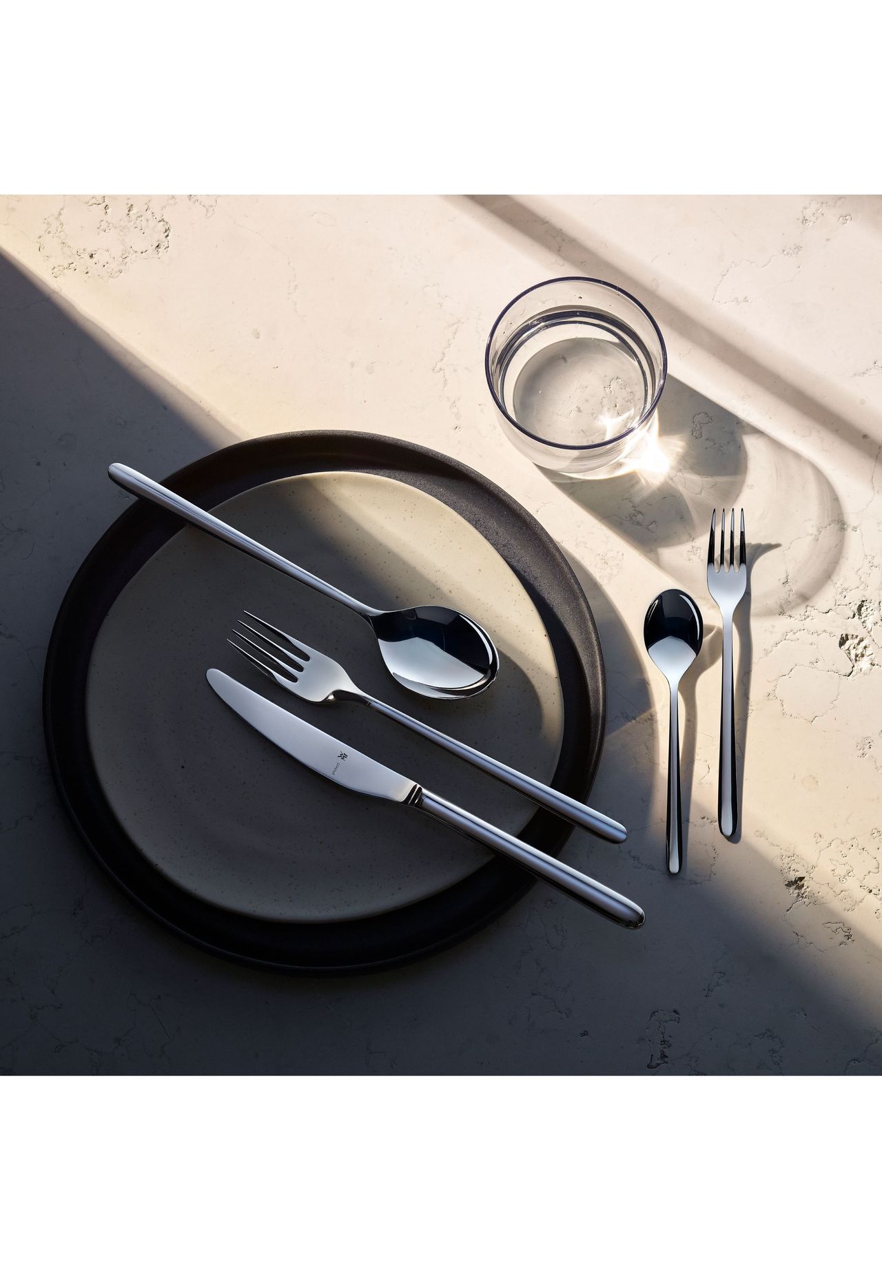 WMF Besteck-Set 'Flame Plus', 30-teilig, silber