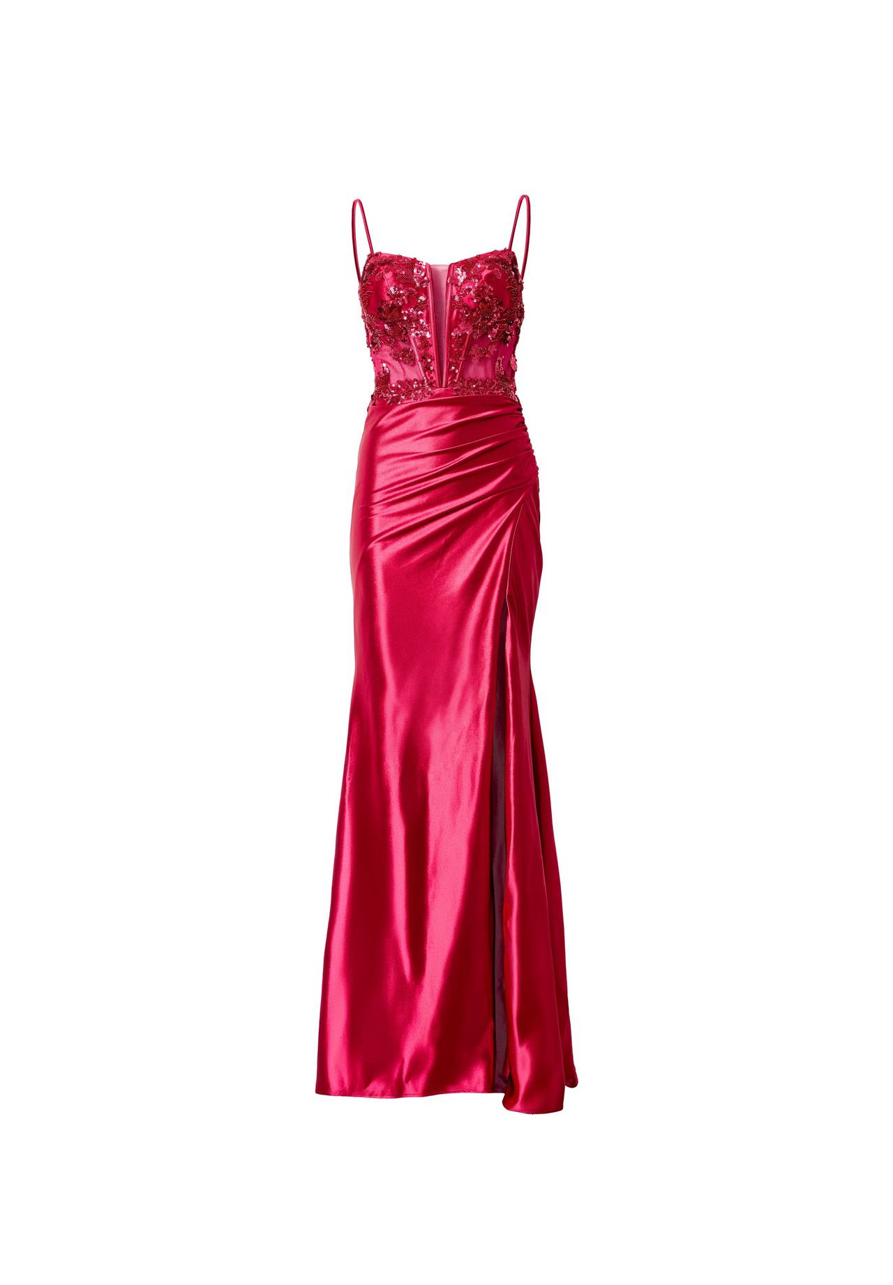 MASCARA© LONDON Abendkleid, Pailletten, für Damen, rot, 34