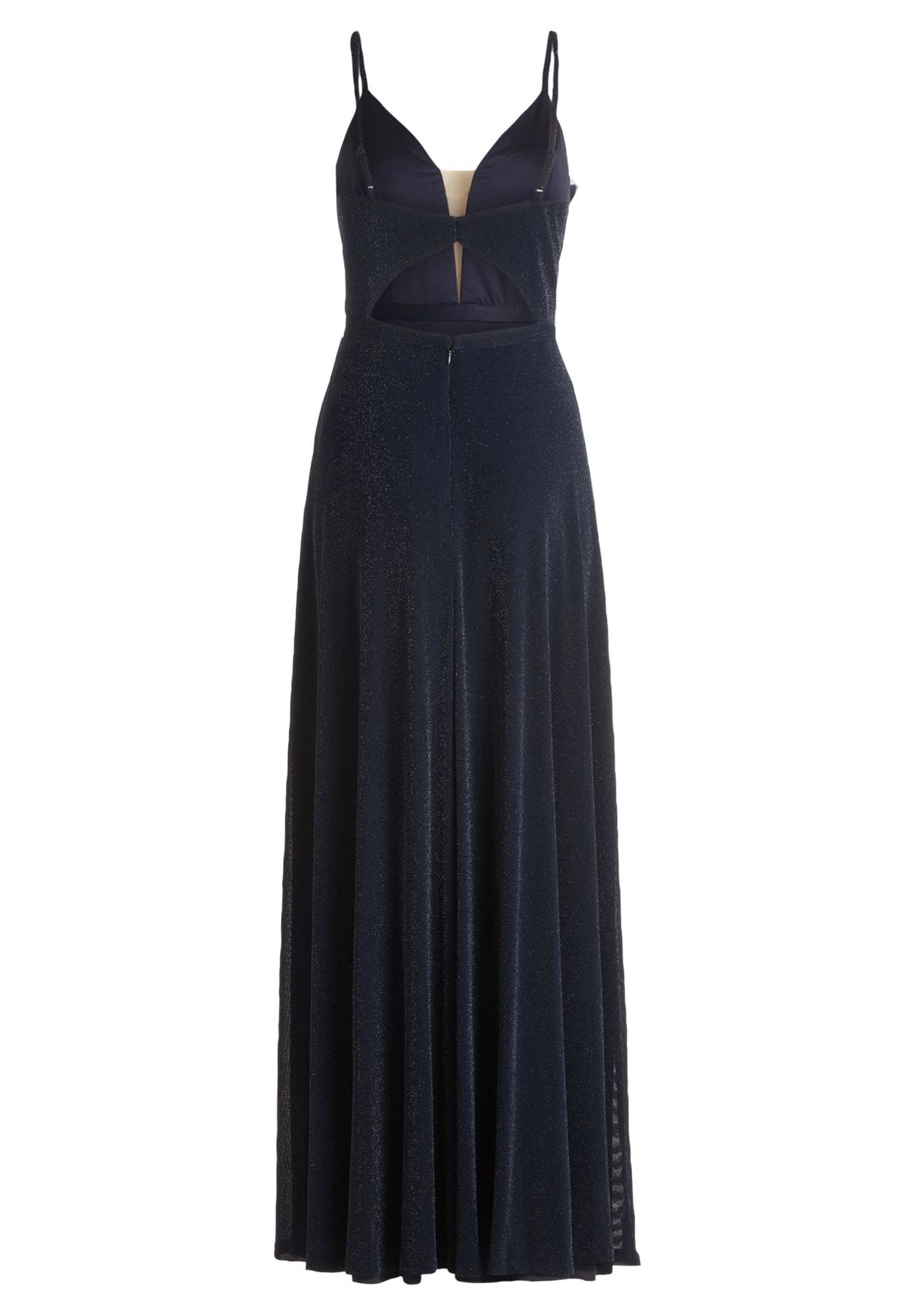Vera Mont Abendkleid, Raffung, V-Ausschnitt, für Damen, blau, 32
