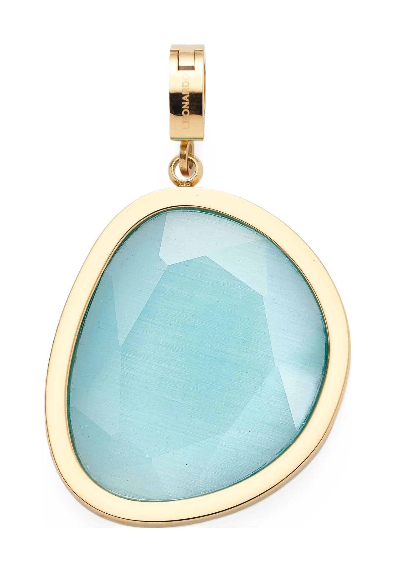 LEONARDO Damen Anhänger 'Bonny', Edelstahl mit Katzenauge, GOLD