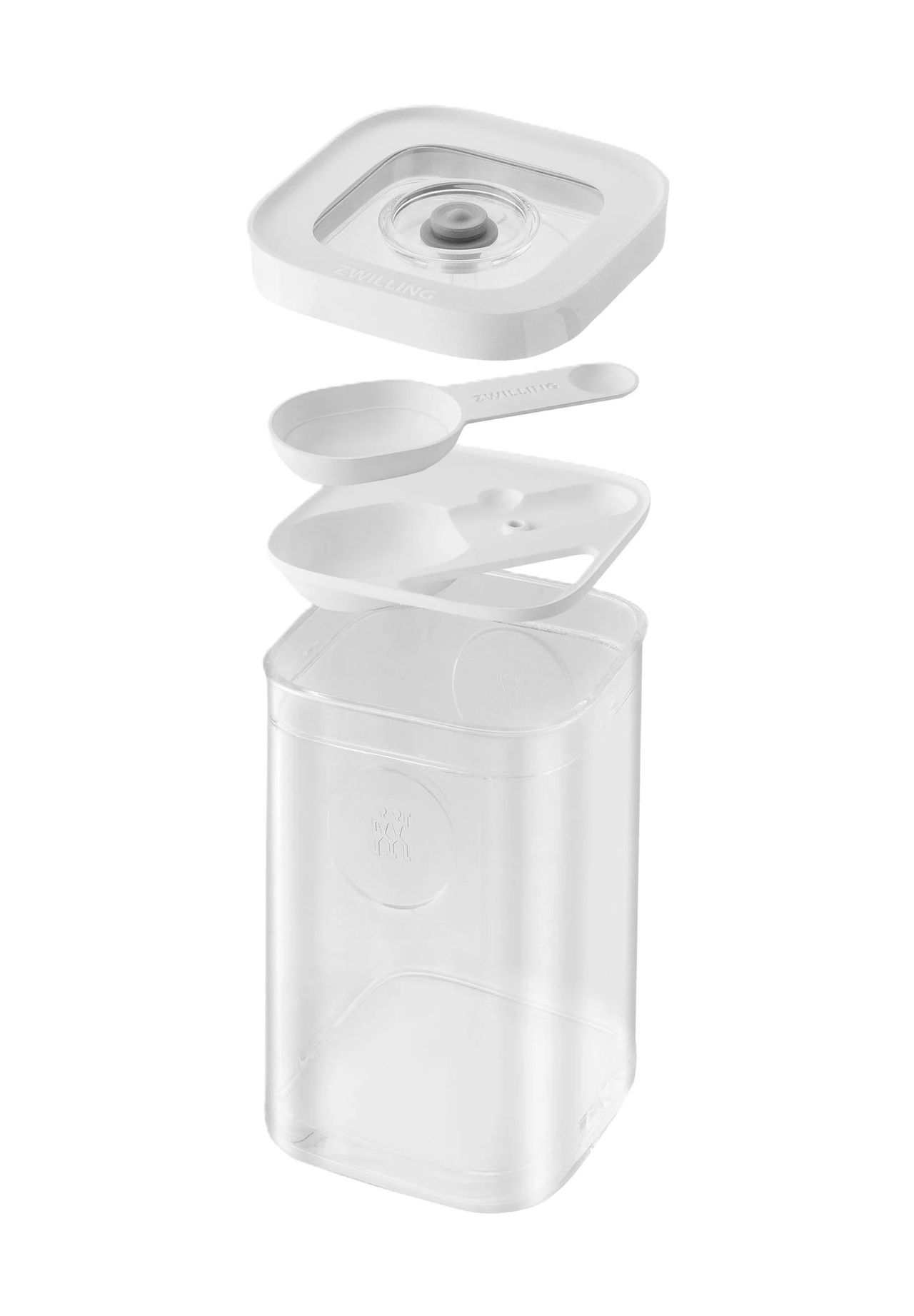 ZWILLING Aufbewahrungsbox mit Vakuumpumpe, weiß