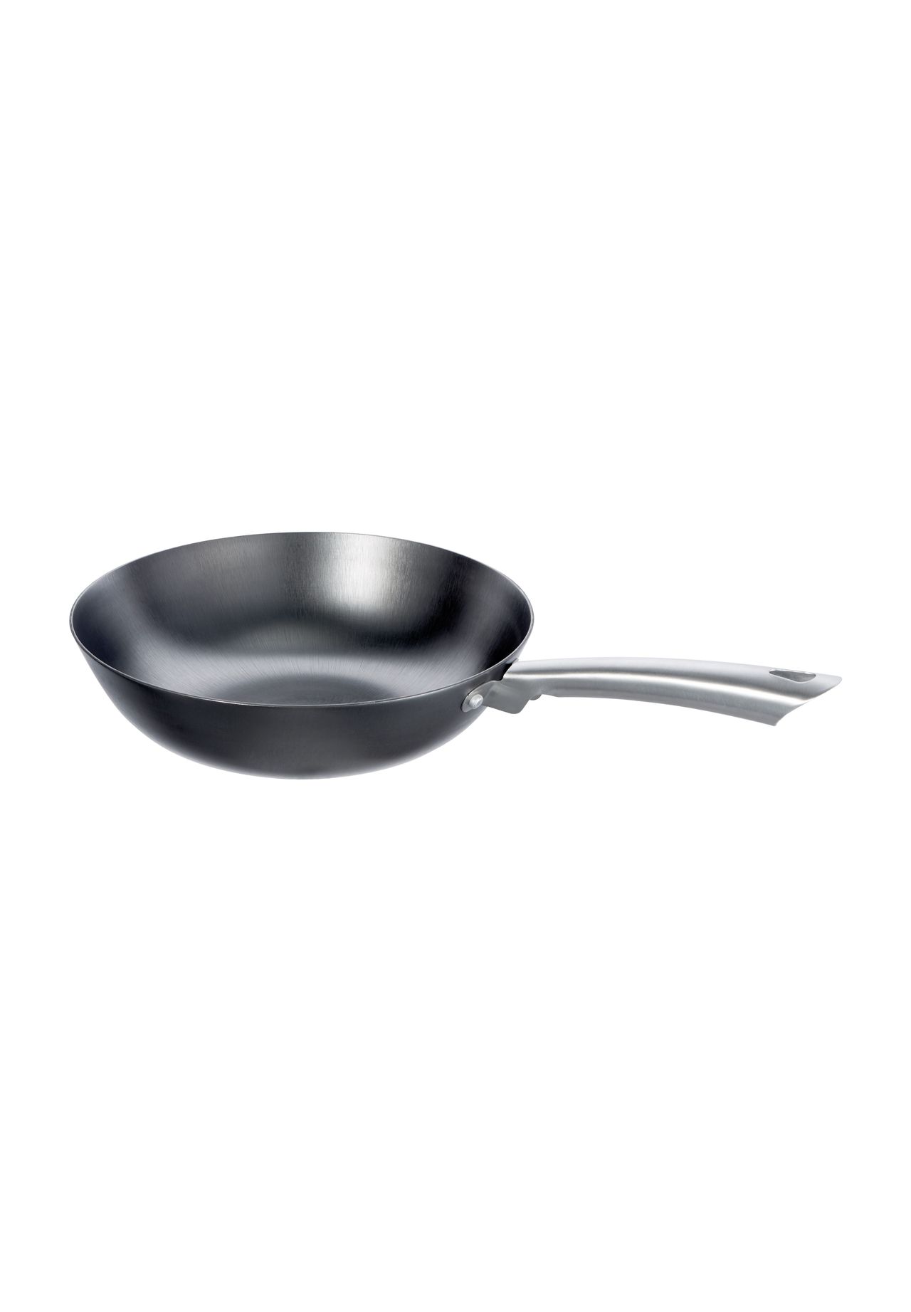 SCHULTE-UFER® Wok-Pfanne 'Iron Star', 28 cm, grau