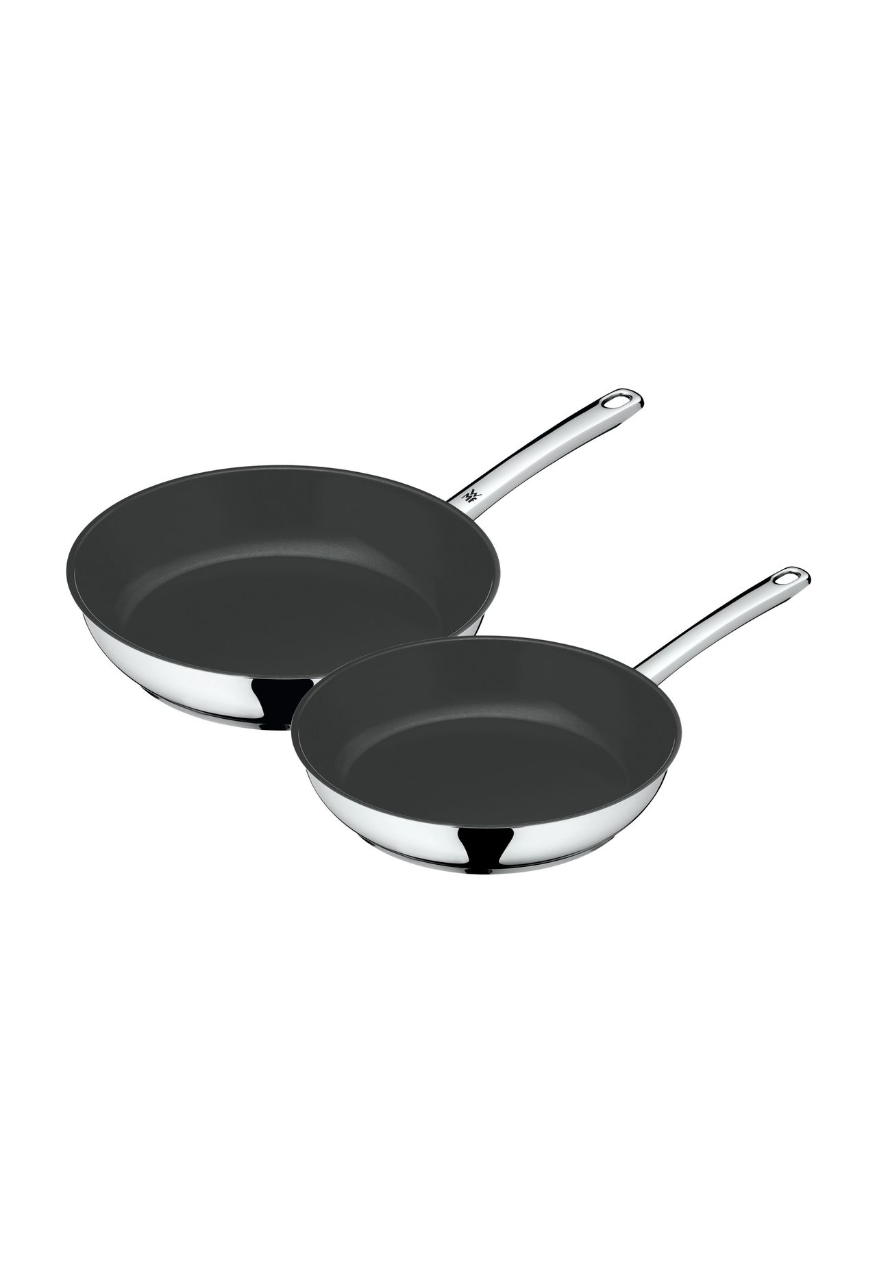 WMF Pfannen-Set, 2-teilig, silber