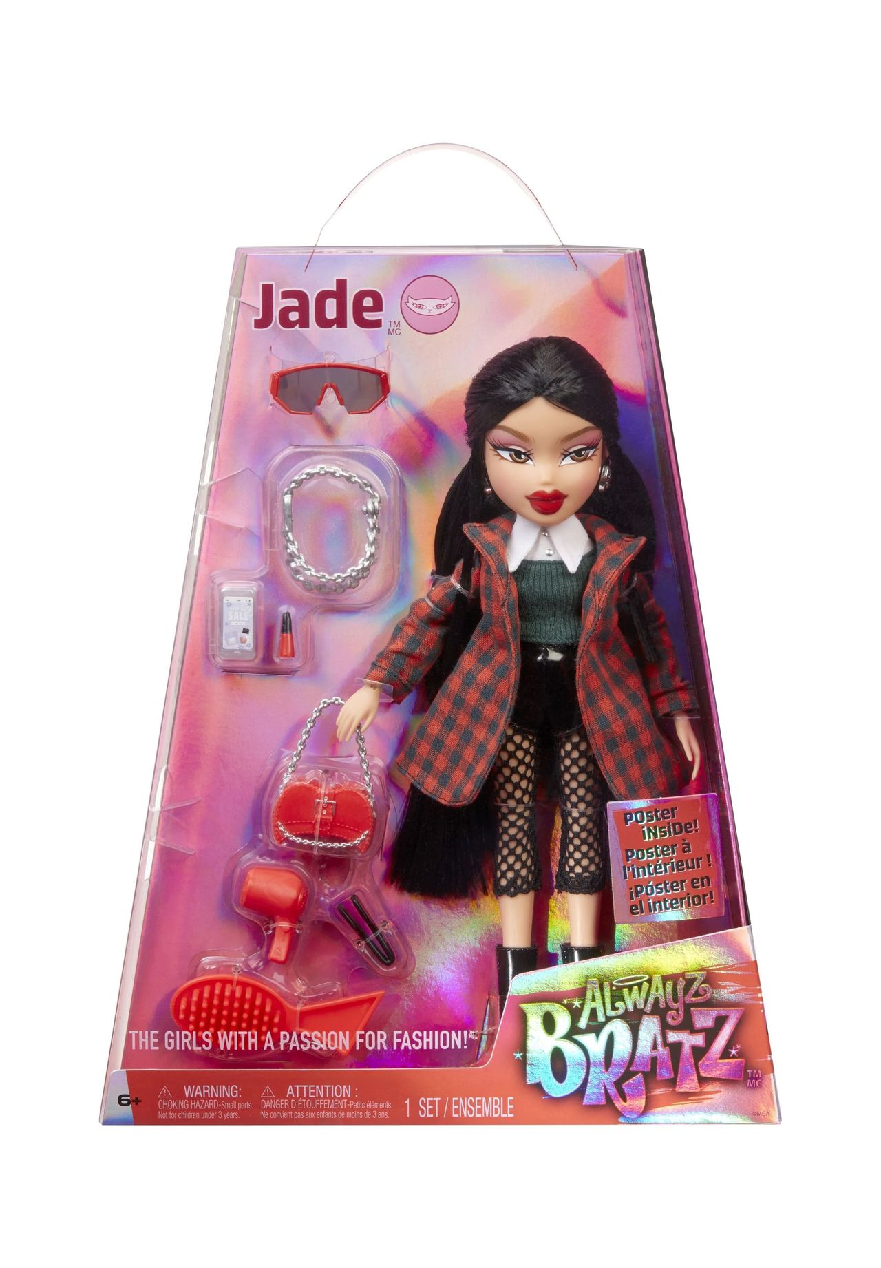 MGA Bratz Babyz - Alwayz Doll 'Jade', rot