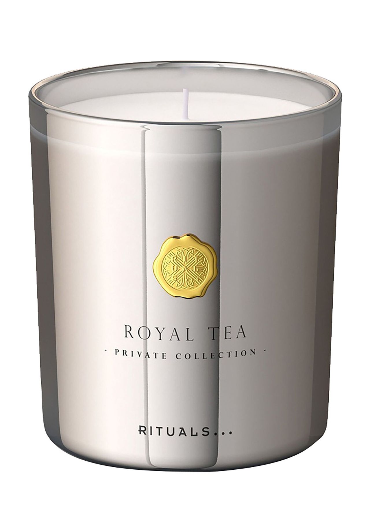 RITUALS® Royal Tea Scented Candle - Duftkerze, silber, 360 G