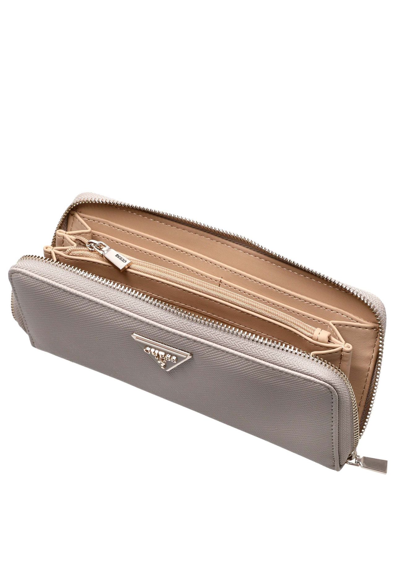 GUESS Laurel II SLG Large Zip Around - Geldbörse 12cc 20 cm (taupe), beige, 99