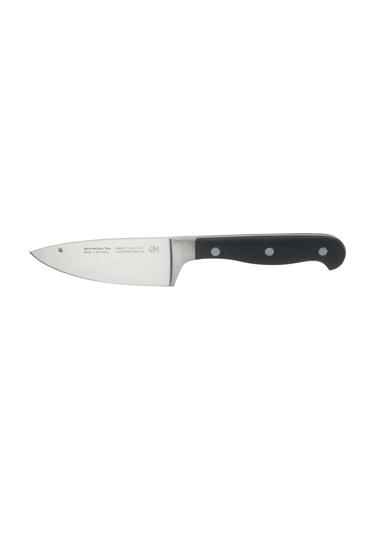WMF Käse- und Kräutermesser 'Spitzenklasse Plus', silber|schwarz