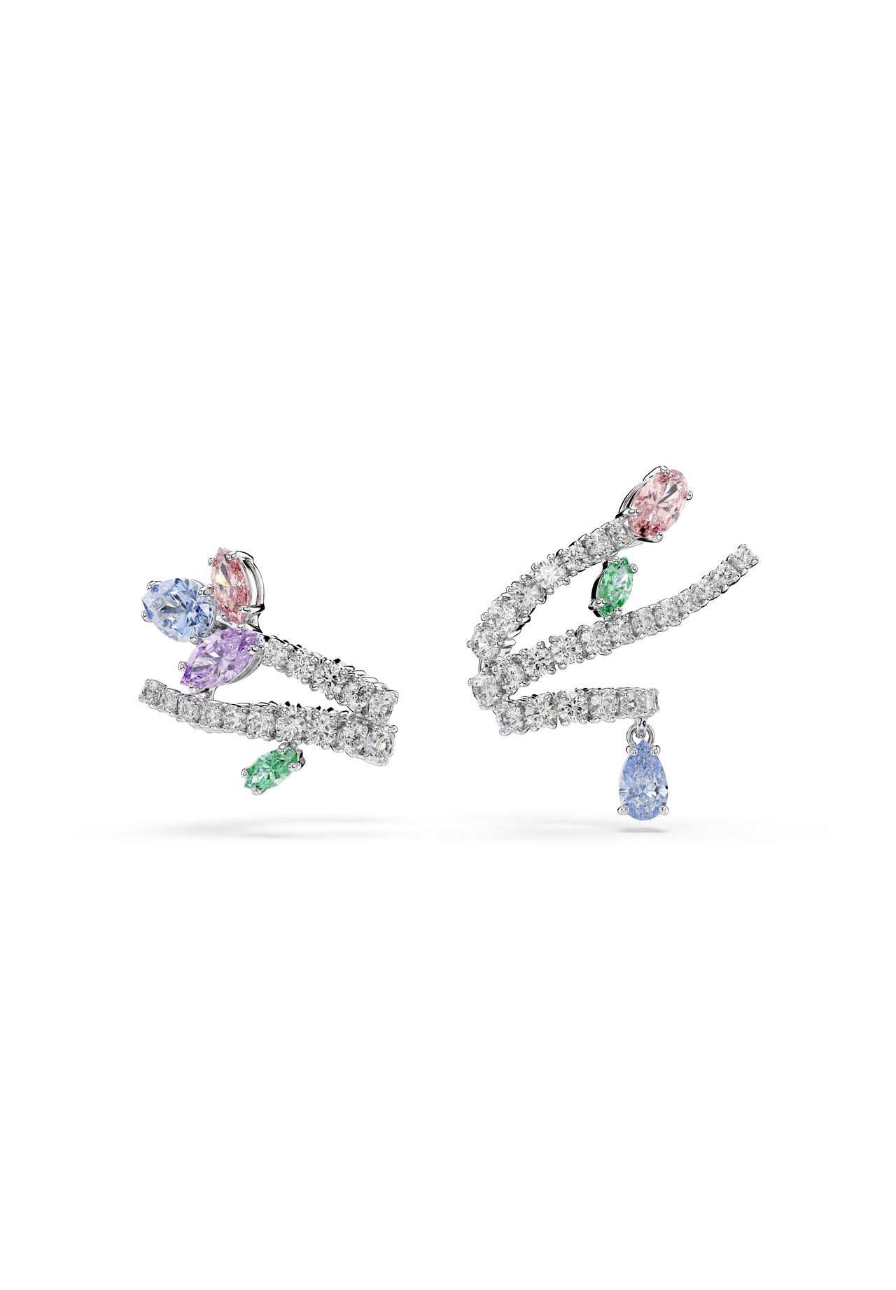 SWAROVSKI Damen Earcuff, SILBER, 99
