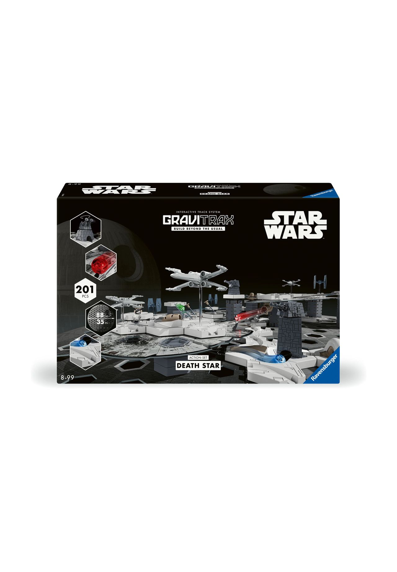 Ravensburger Star Wars GraviTrax Action-Set Death Star, BUNT, 99