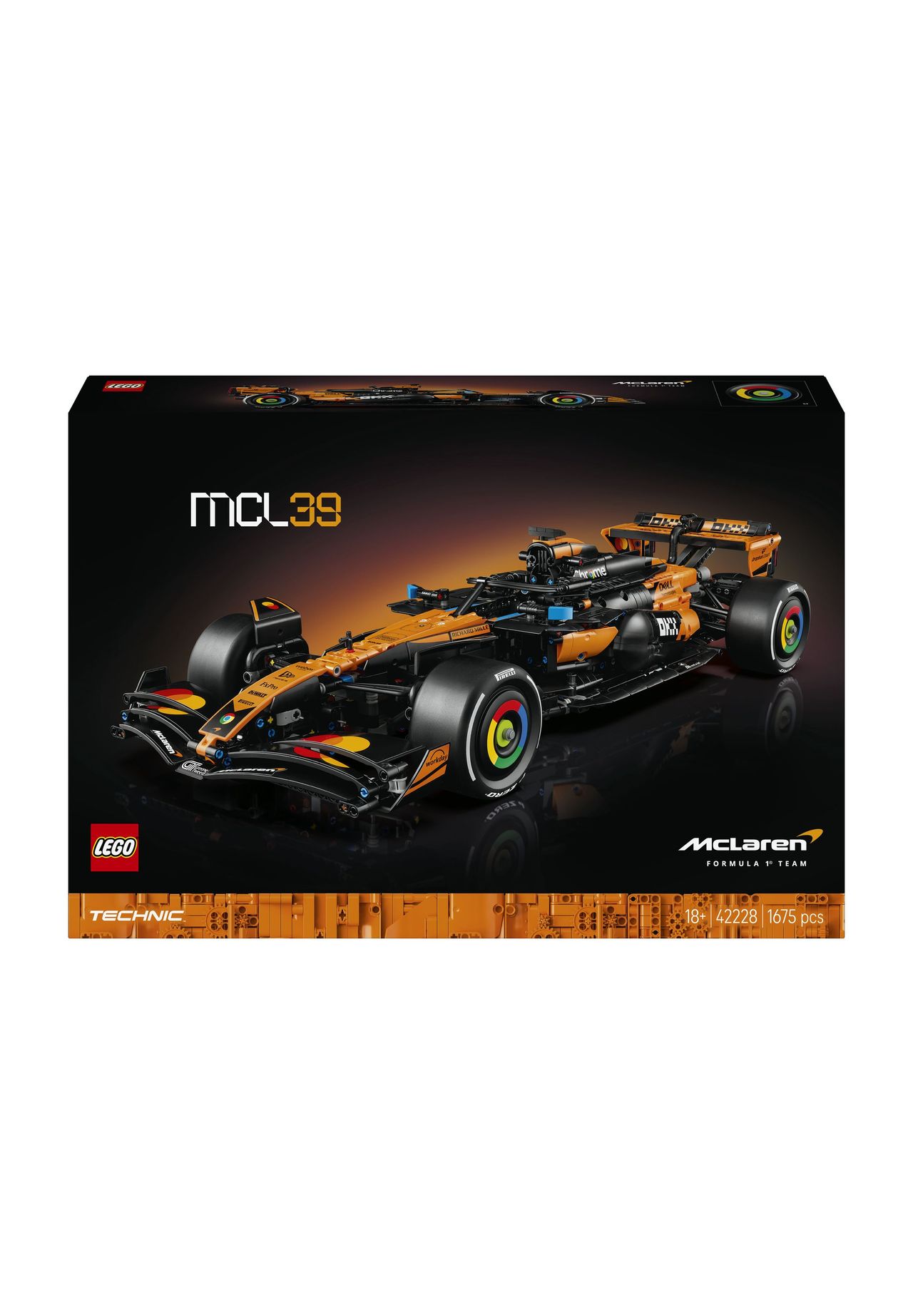 LEGO® Technic - 42228 McLaren MCL39 F1® Rennwagen, 152 MEHRFARBIG, 99