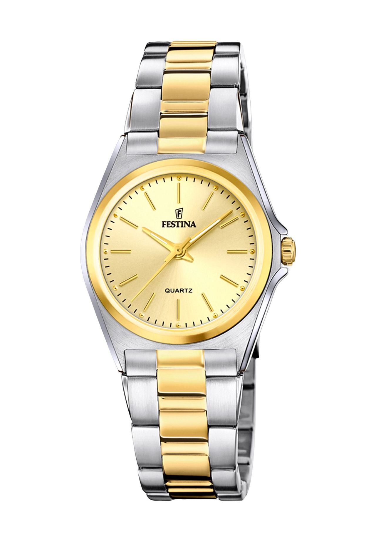 FESTINA Damen Armbanduhr, SILBER/GOLD
