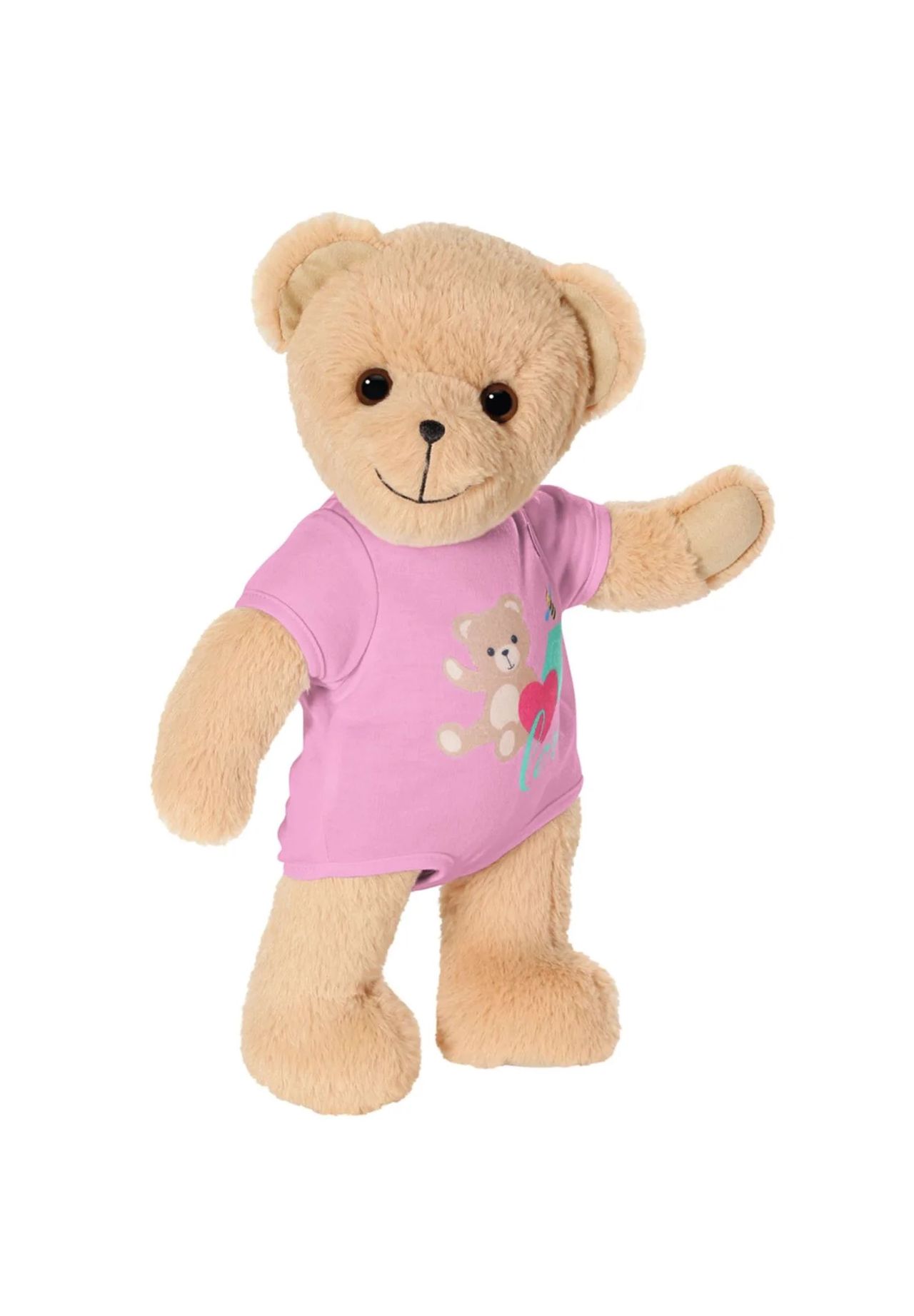 BABY born® Teddy, 36cm, pink|braun