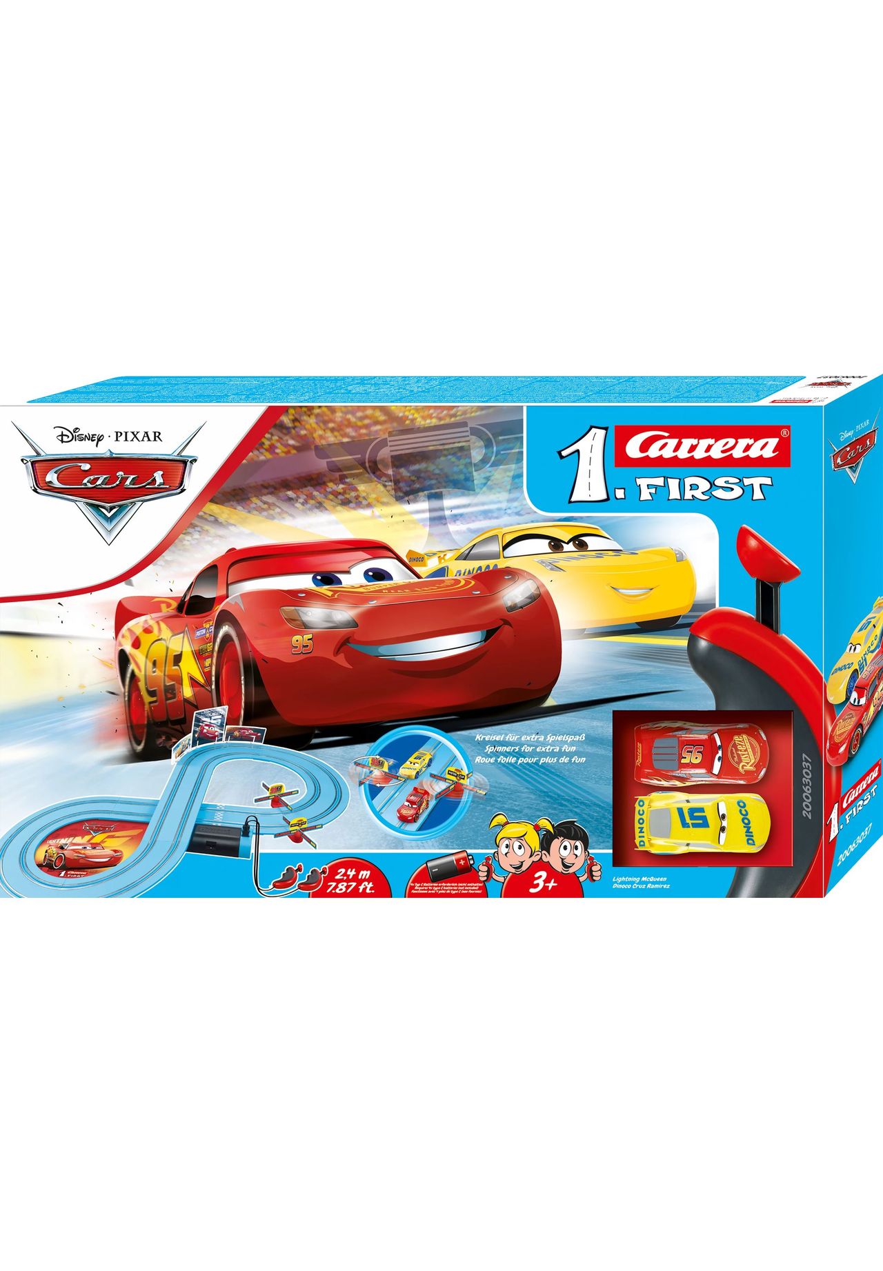 Carrera® Disney Cars First Rennbahn 'Pixar Race of Friends'