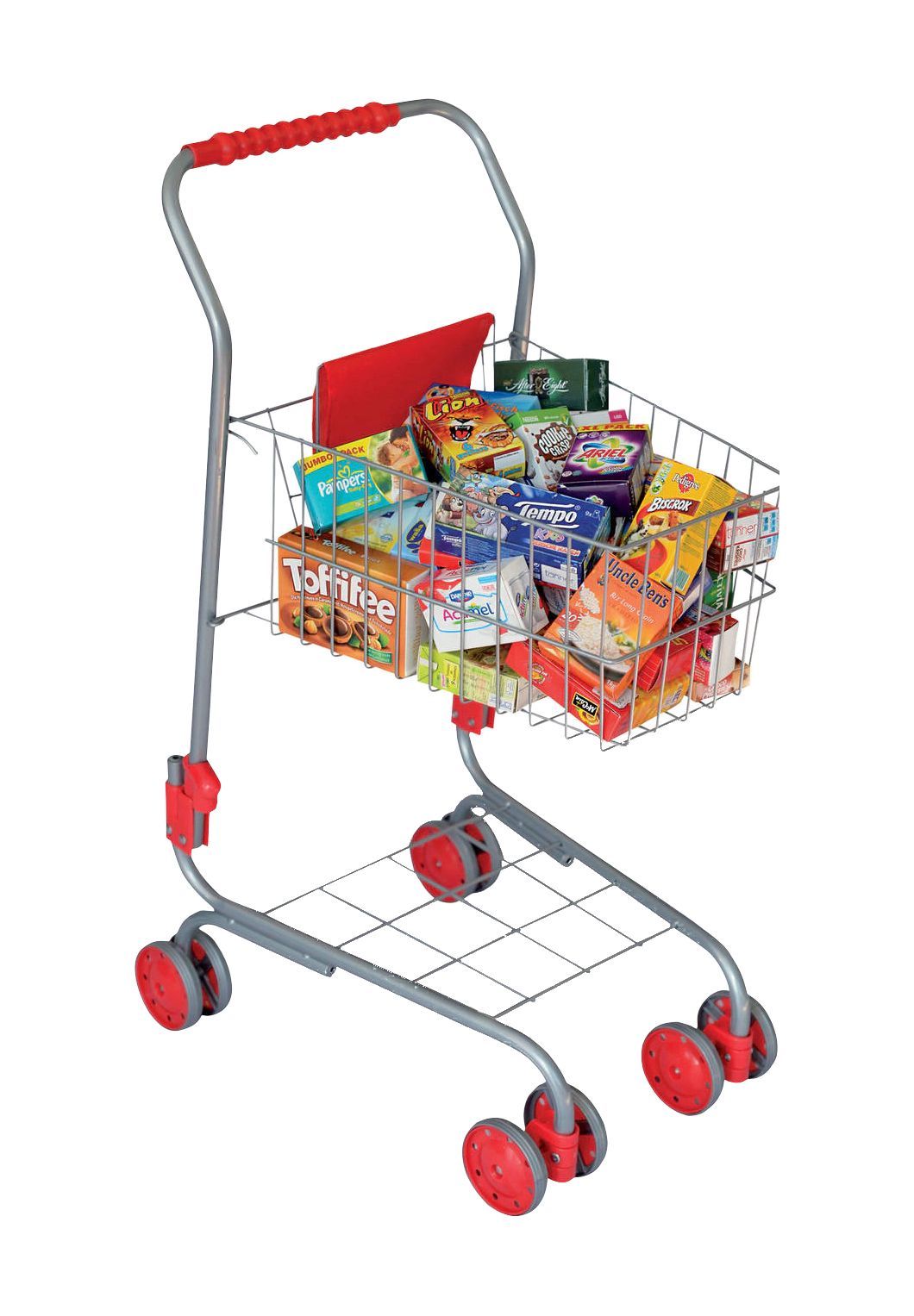 Tanner Metall-Trolley, gefüllt
