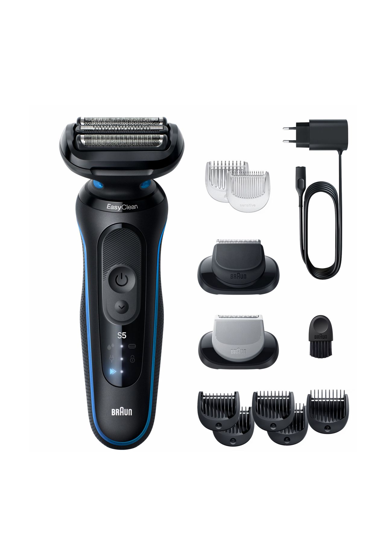 BRAUN Rasierer Series 5 52-B1650s, schwarz, 99