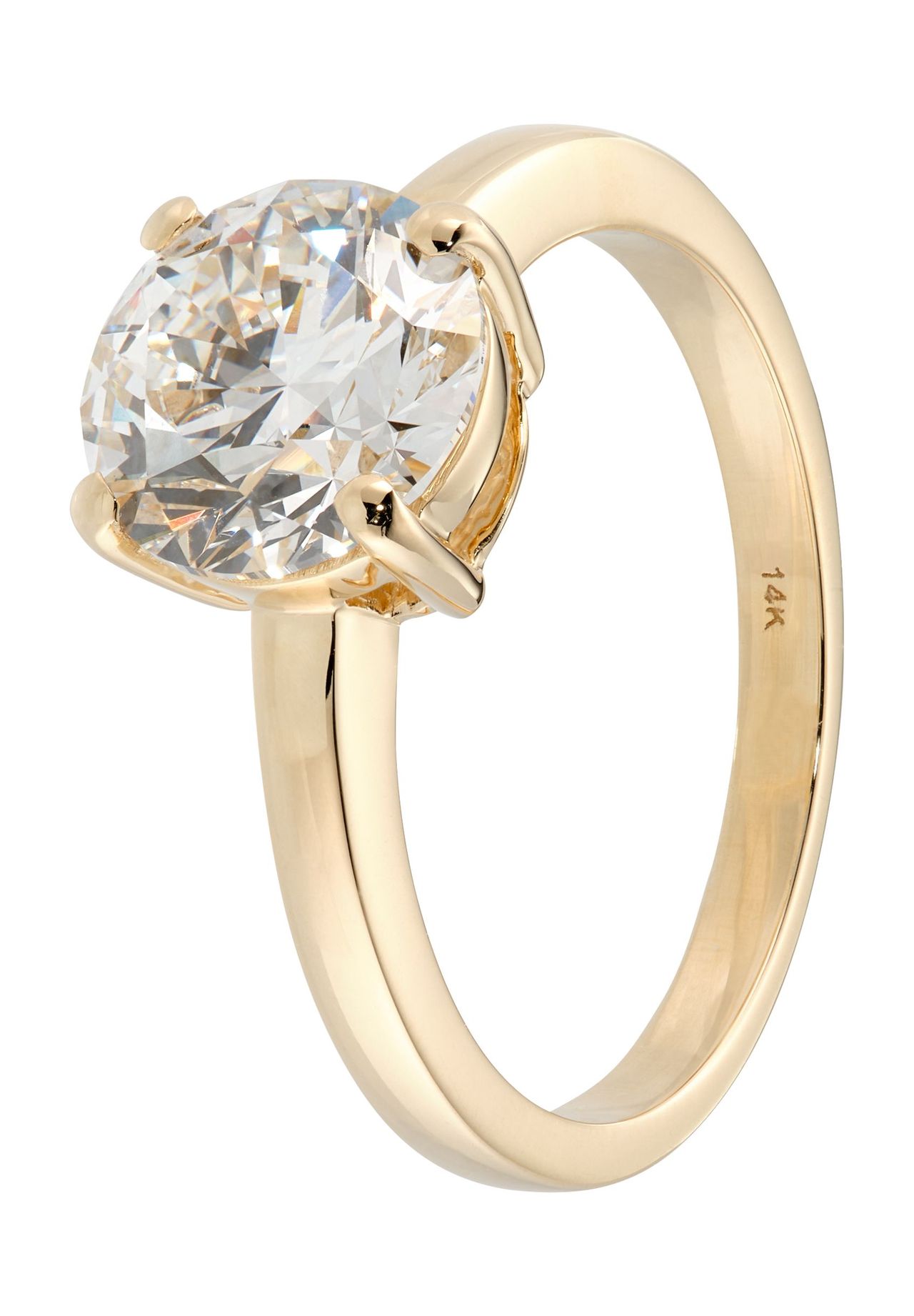 VANDENBERG Damen Ring, 585er Gelbgold mit 1 Lab-Grown Diamant, ca. 2,45 Karat, GOLD, 58