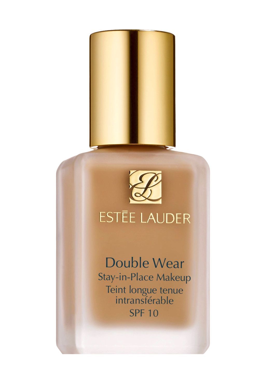 ESTĒE LAUDER Double Wear Wasserfeste Foundation, Gesichts Make-up, foundation, Fluid, braun (1C0 SHELL), mattierend, Deckkraft: Mittel bis Hoch, braun, 99