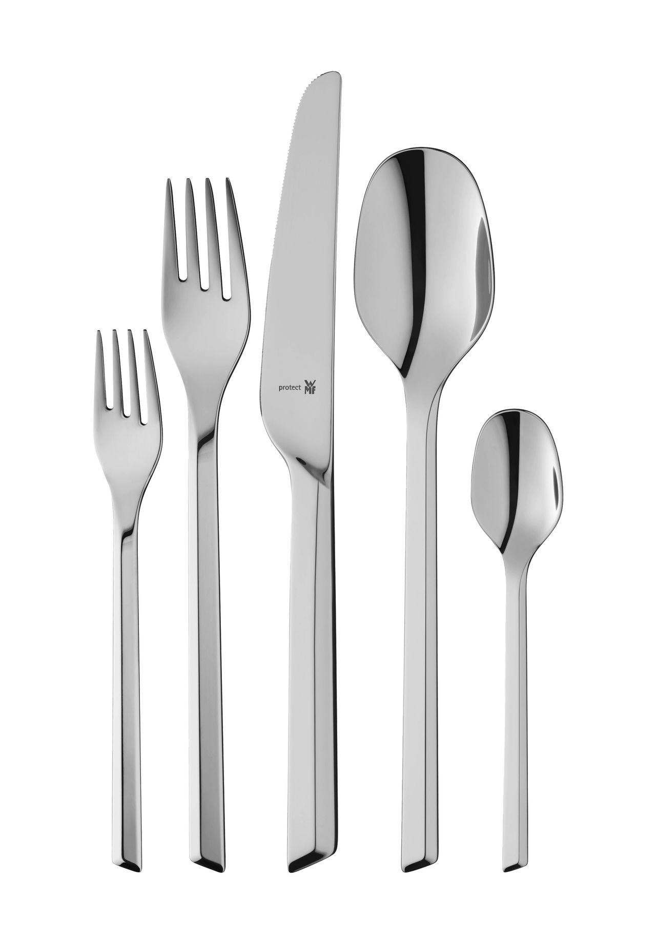 WMF Besteckgarnitur, 66-teilig, silber, 99