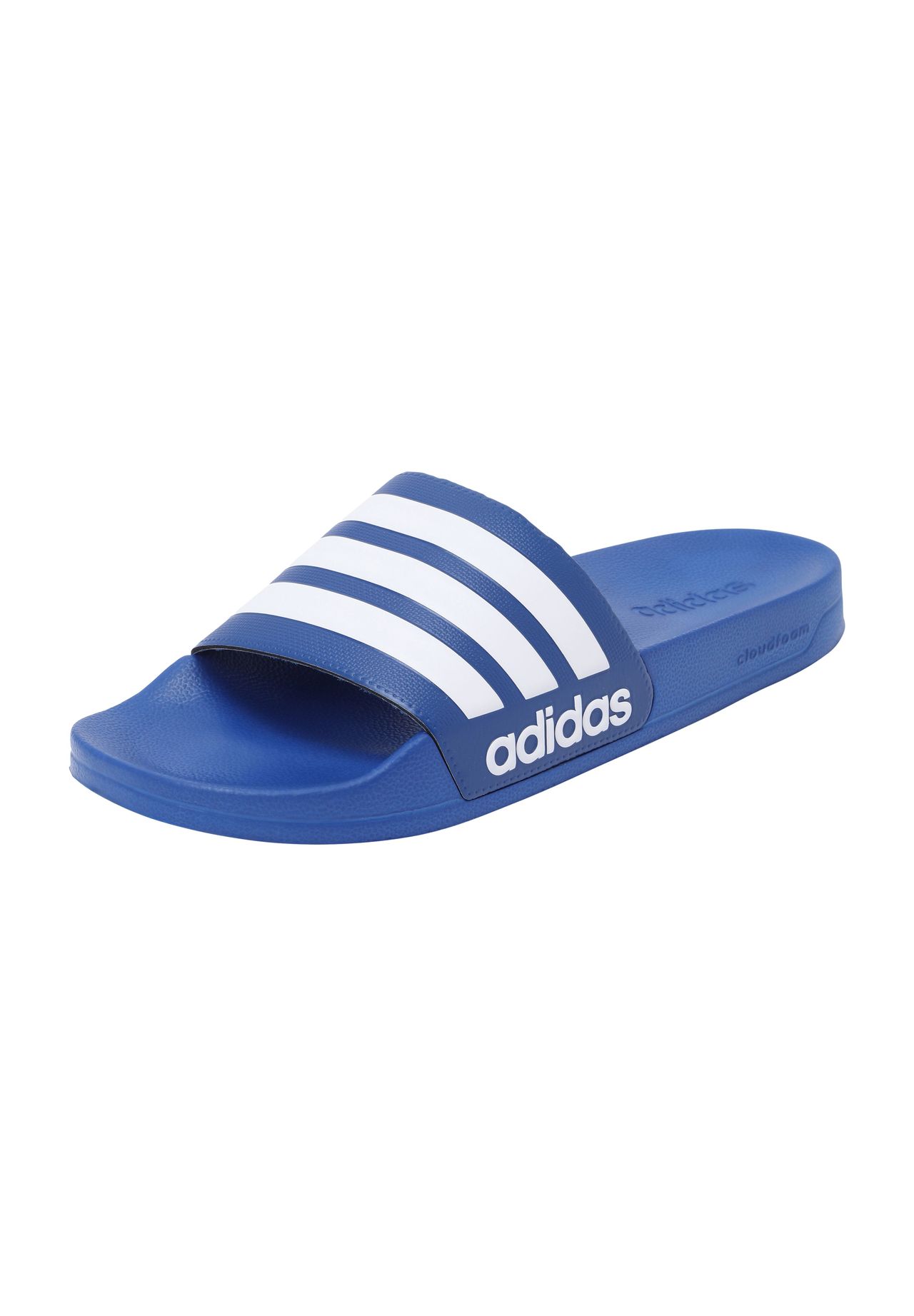 adidas Shower Adilette Badeschuhe, für Herren, blau, 43 1/3