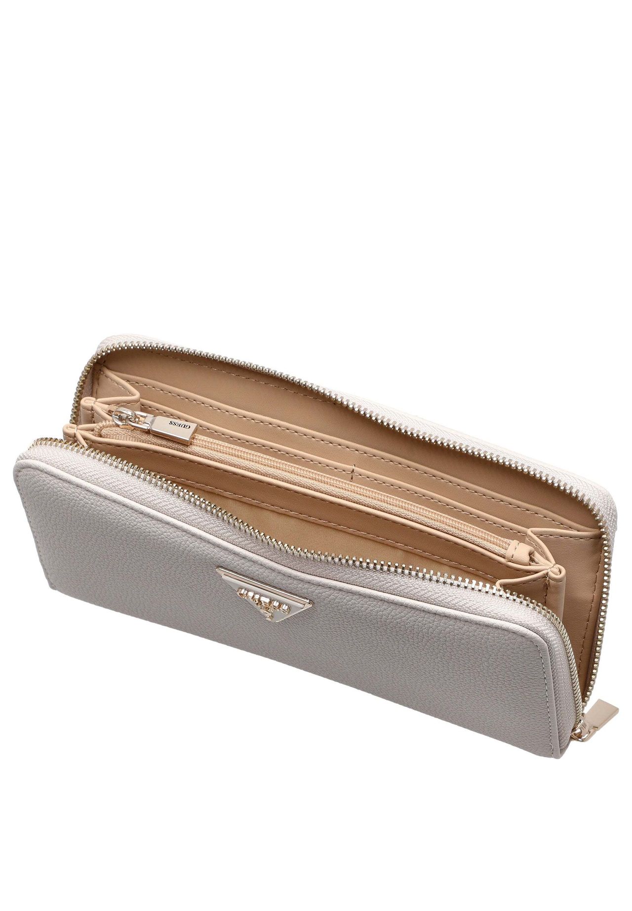 GUESS Laurel II SLG Large Zip Around - Geldbörse (ivory), weiß, 99