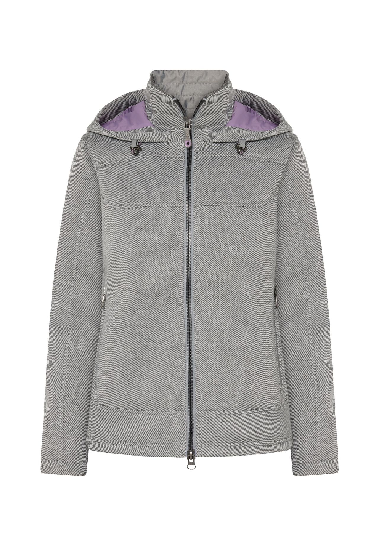 WELLENSTEYN Übergangsjacke, Stehkragen, für Damen, grau, L