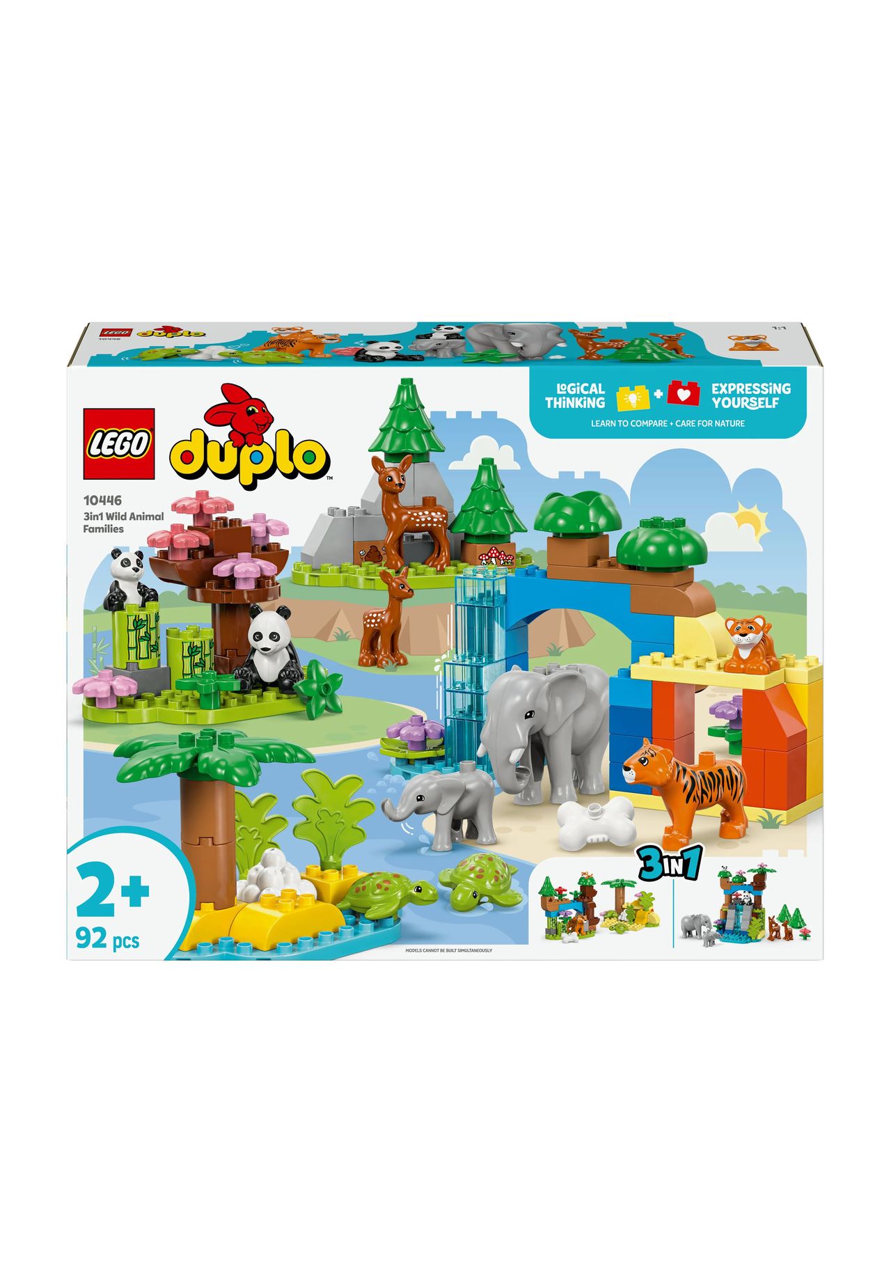 LEGO® DUPLO® -10446 Town Wildtier-Familien 3-in-1-Set