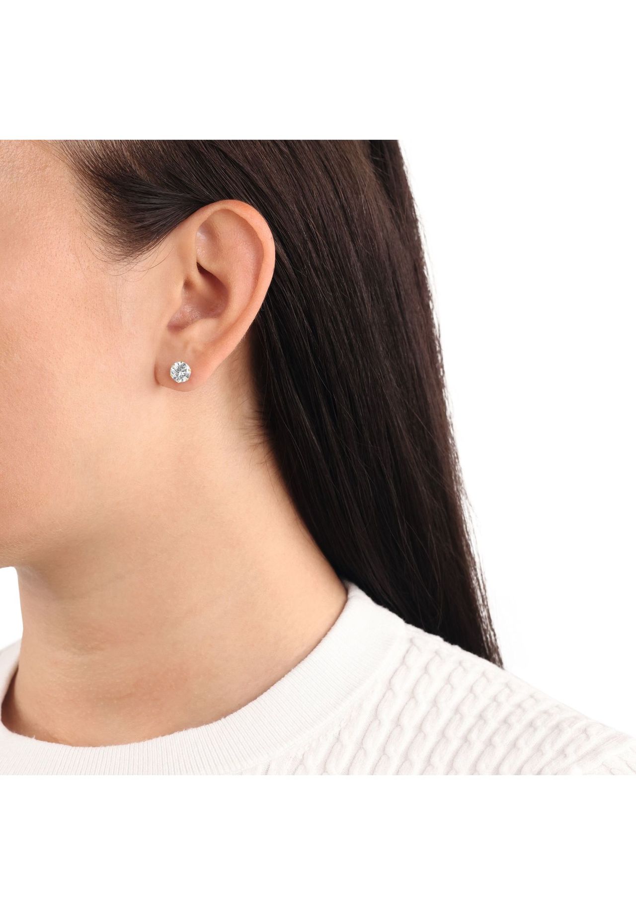 amor Damen Ohrstecker '2013836', 375er Gelbgold, gold