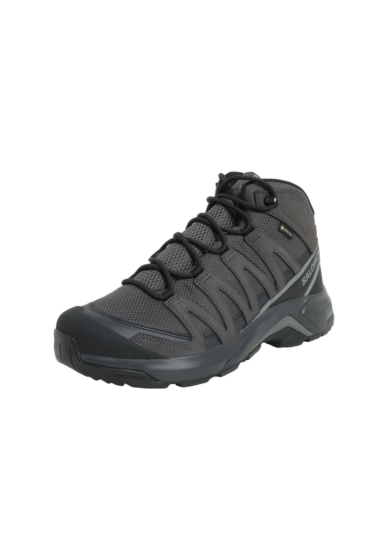 salomon Outdoorschuhe X-Adventure Recon, Gore Tex, für Herren, grau|schwarz, 43 1/3