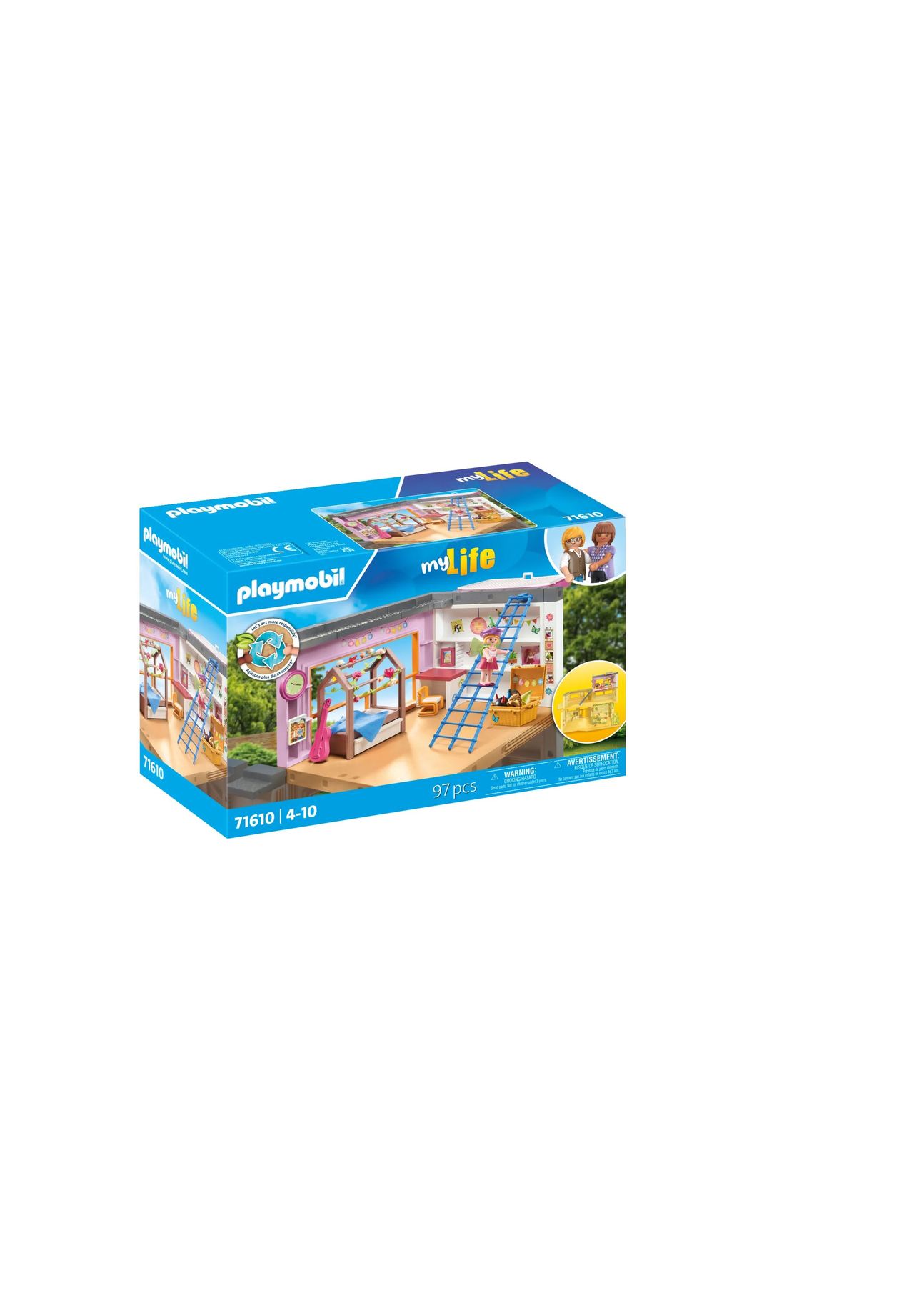 playmobil® my Life - Kinderzimmer 71610, BUNT, 99