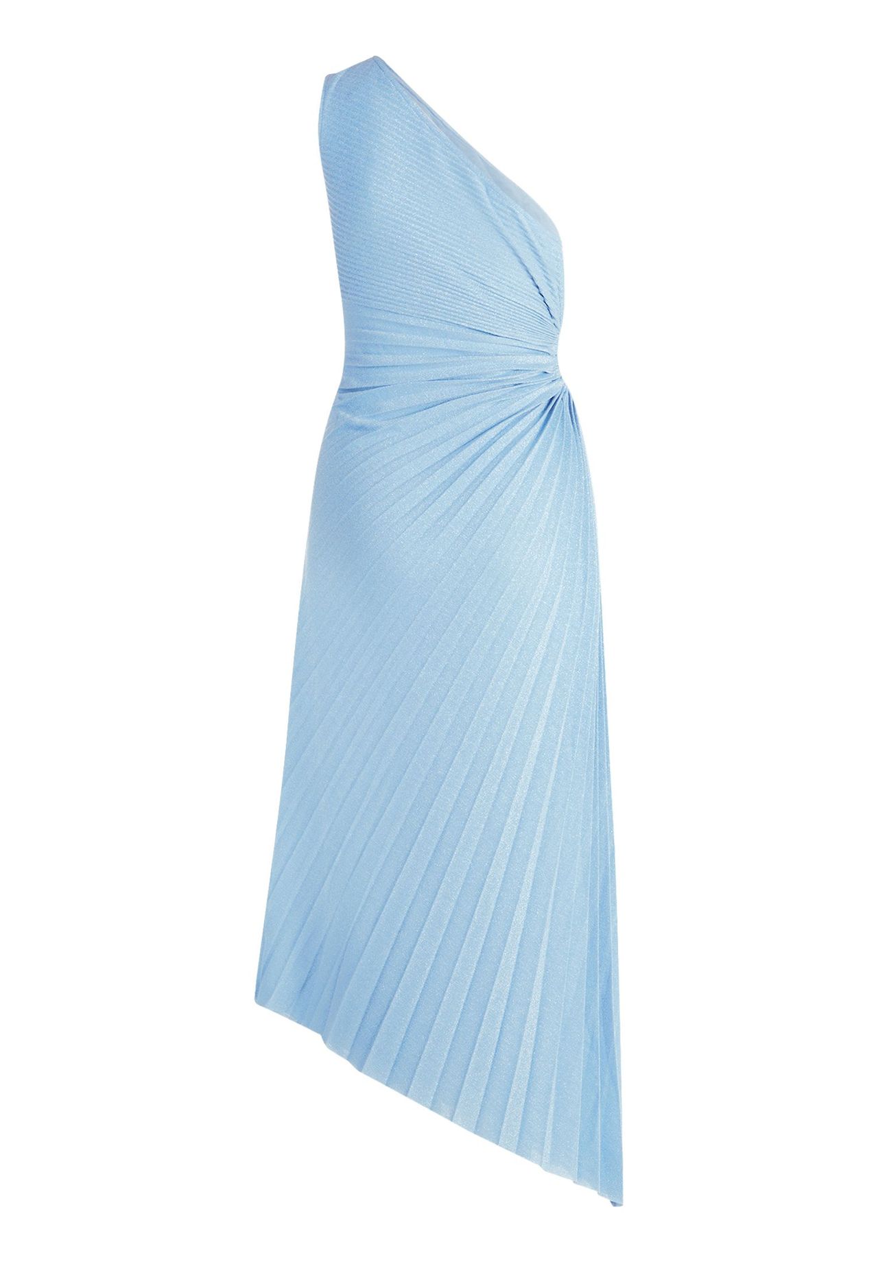 Vera Mont Abendkleid im Glitzer-Look, blau, 36