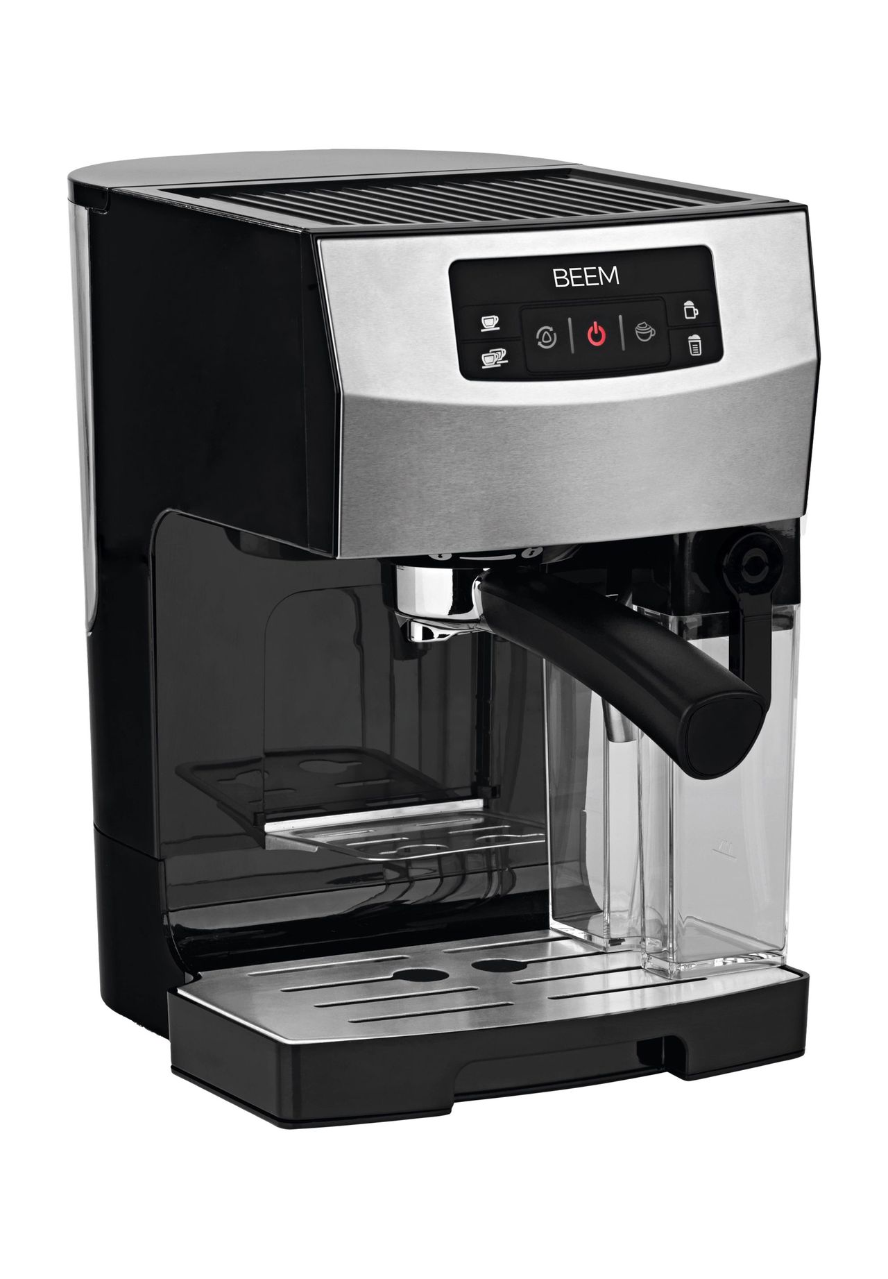 BEEM Espresso-Siebträgermaschine 'Classcio II 07440', 15 bar, schwarz|silber, 99