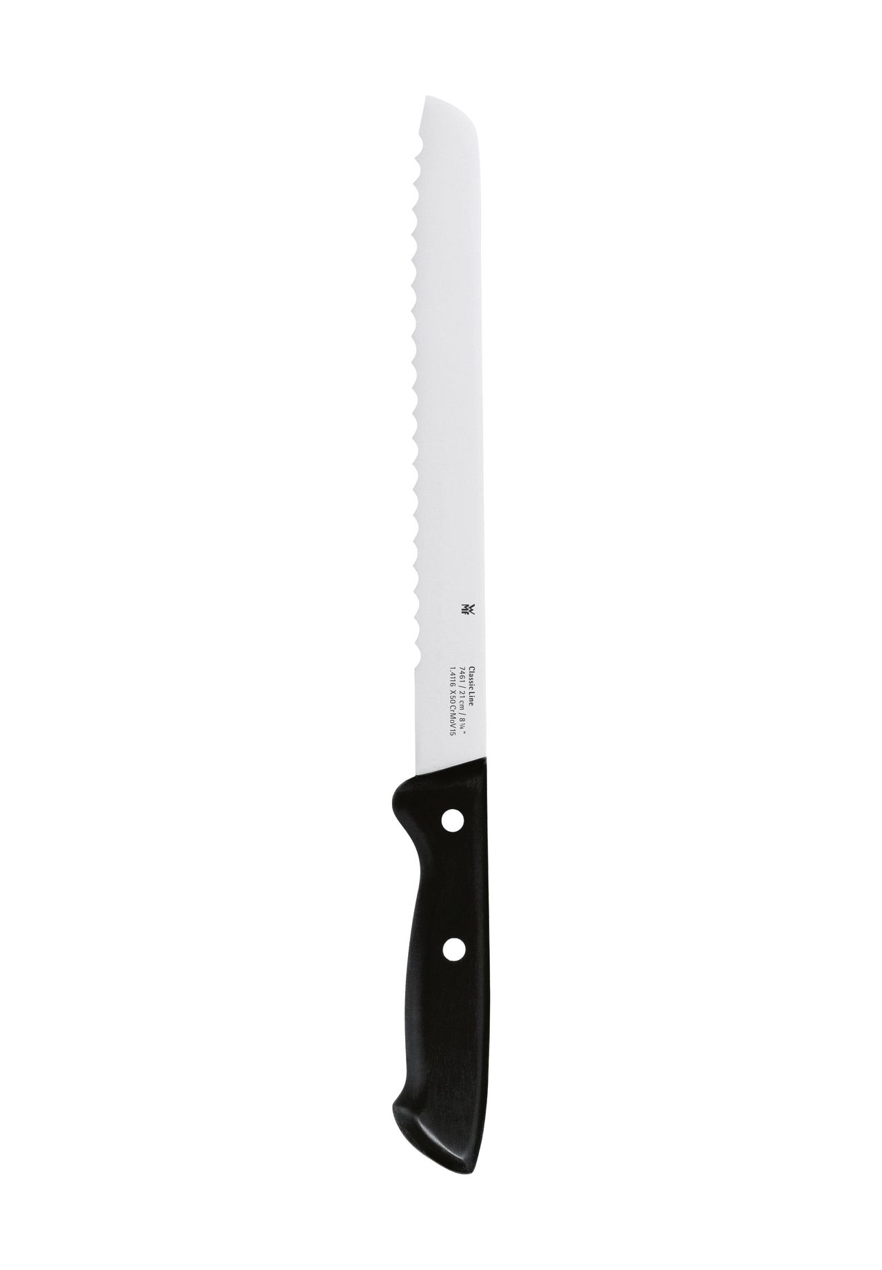 WMF Brotmesser 'Classic Line', 21 cm, schwarz