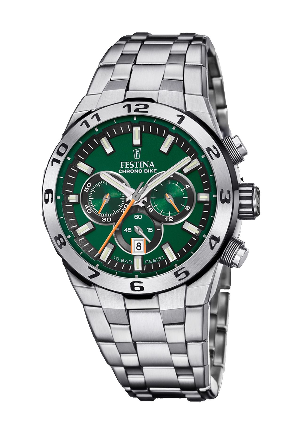 FESTINA Herren Armbanduhr, GRÜN/SCHWARZ