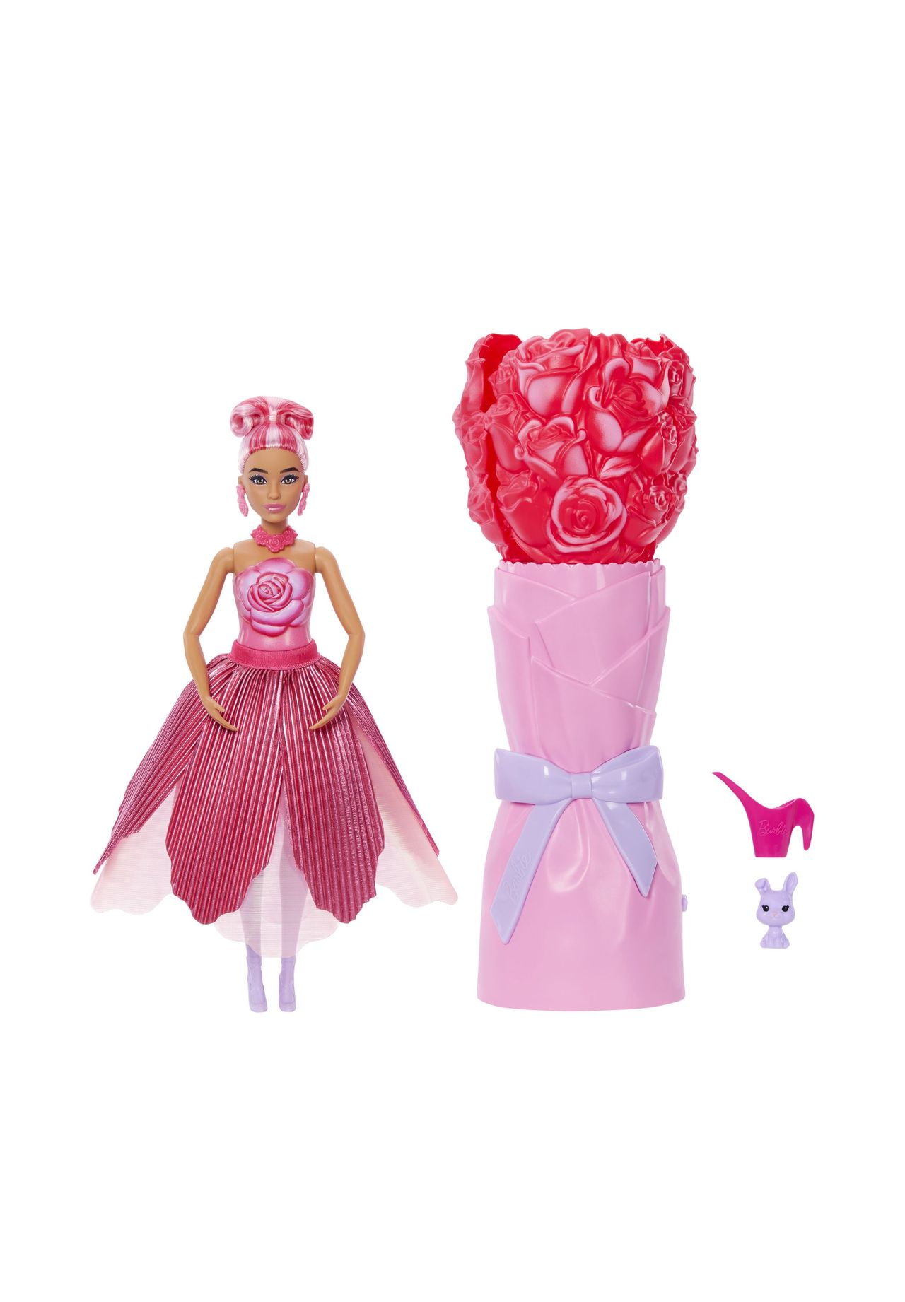 Barbie Flower Surprise Puppe, rot, 99
