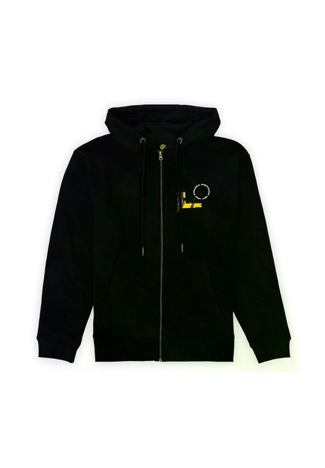 BVB 09 Sweatjacke BVB, Kapuze, für Herren, schwarz, XL